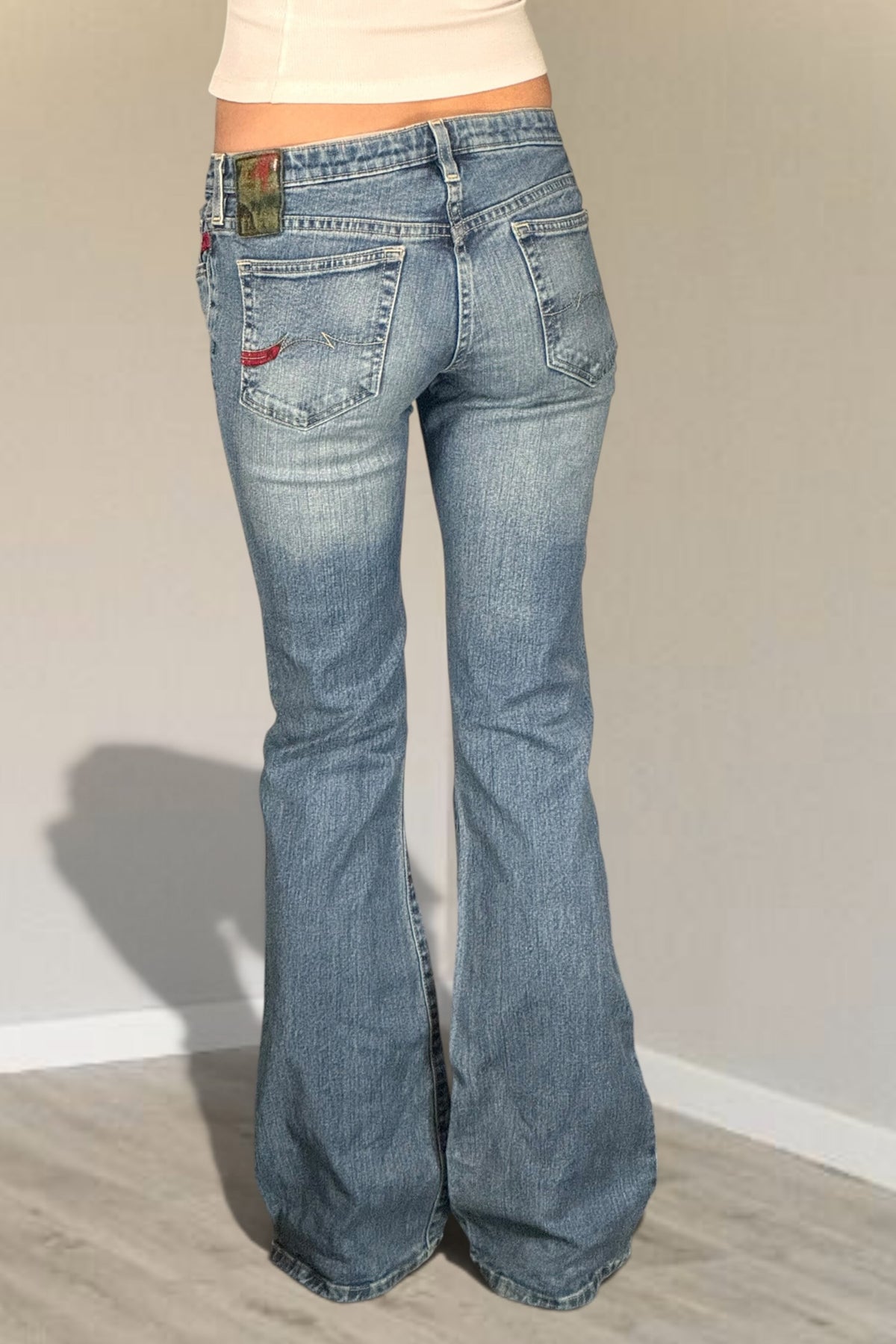 Lågmidjade jeans stl: XS