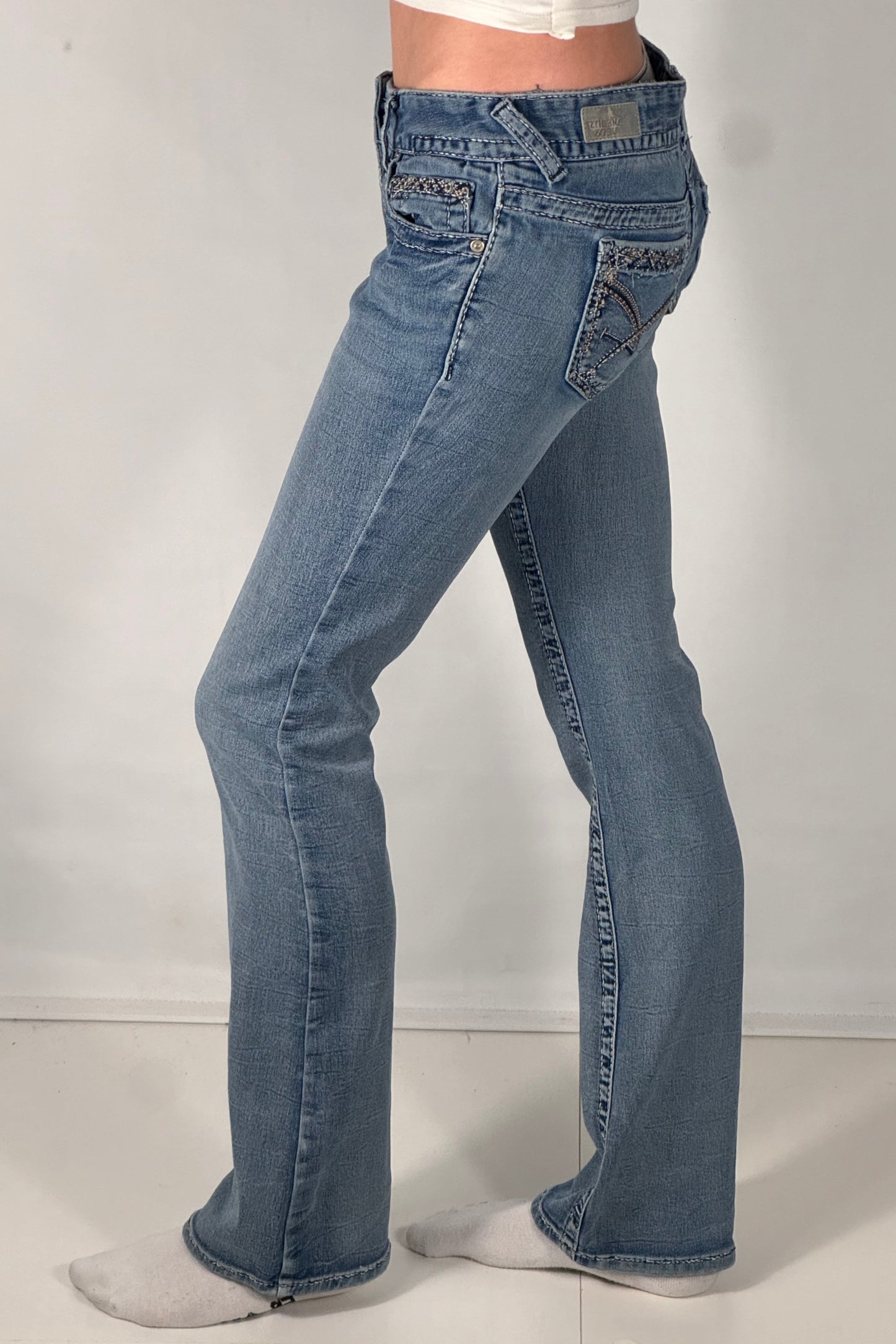 Lavtaljede jeans str: XS