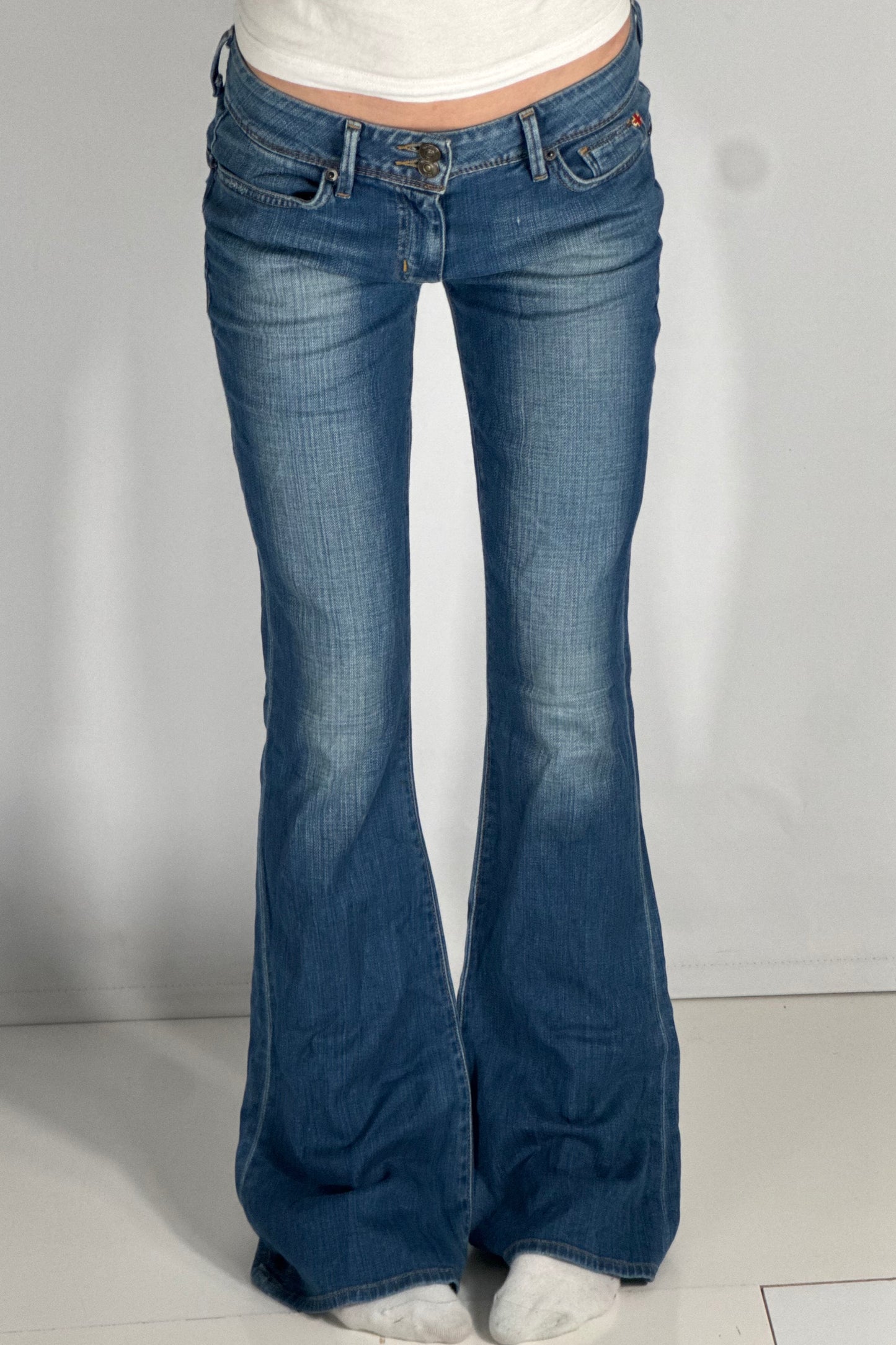 Lågmidjade jeans stl: XS