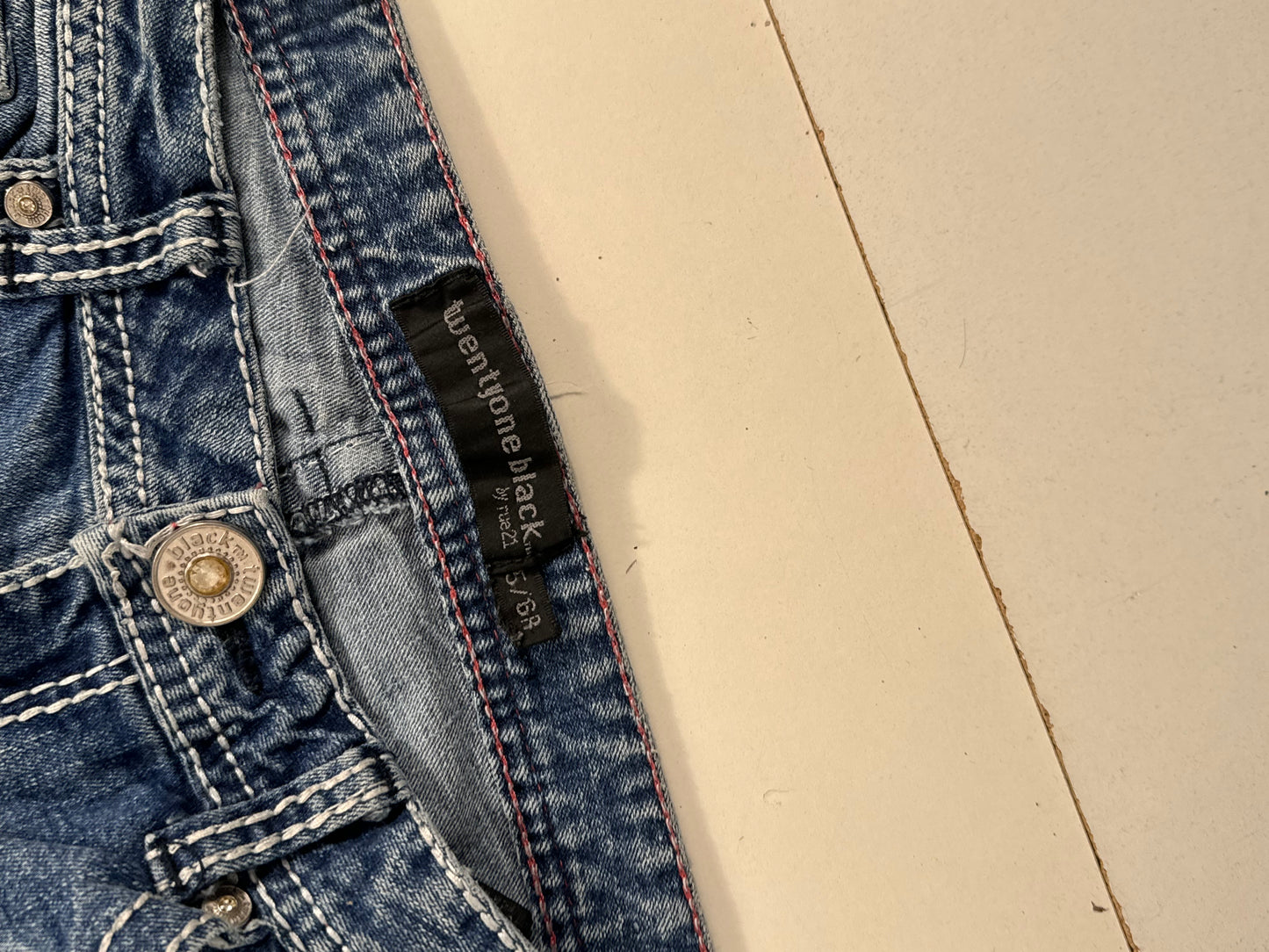 Lågmidjade jeans stl: S