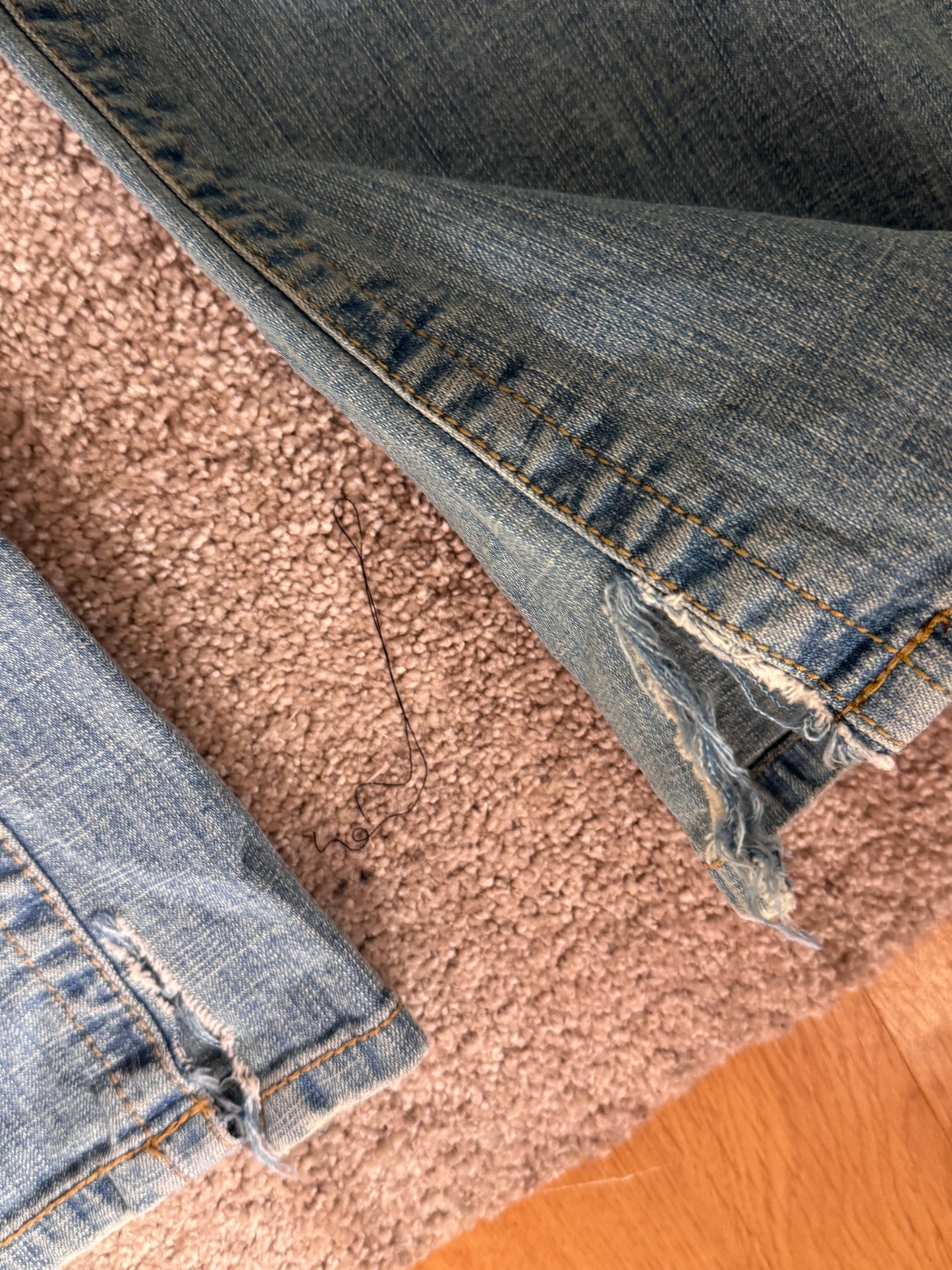 Lågmidjade jeans stl: XS