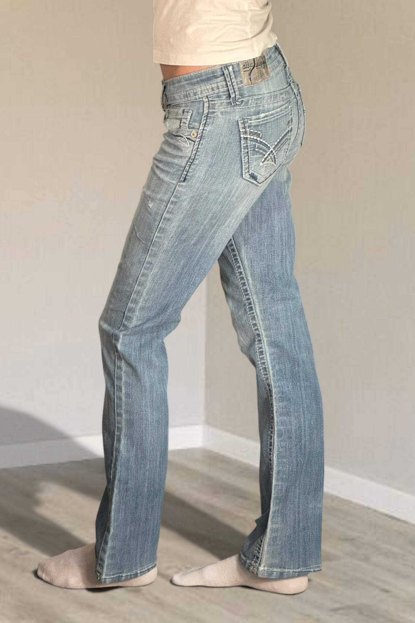 Lågmidjade jeans stl: XS