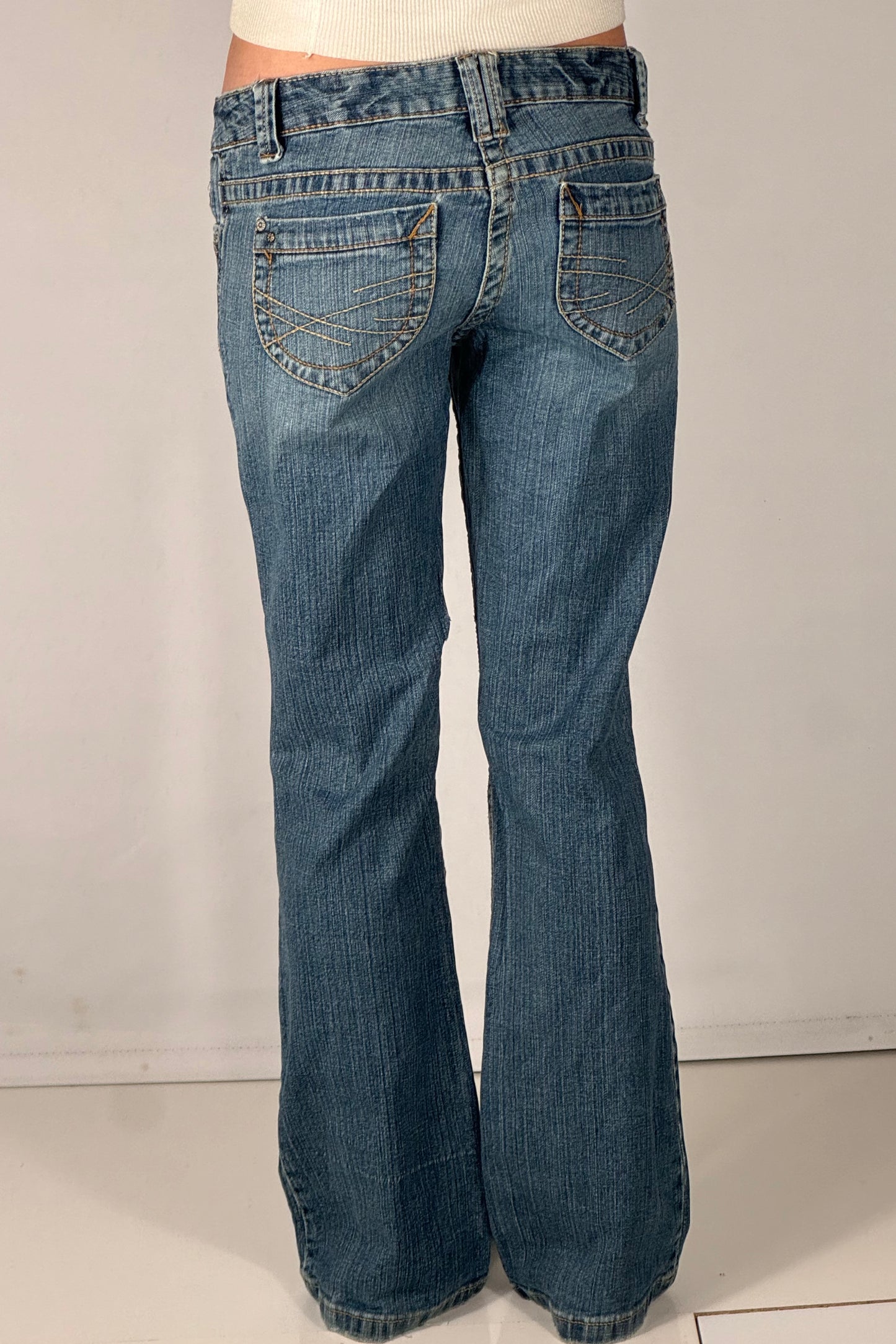 Lågmidjade jeans stl: S