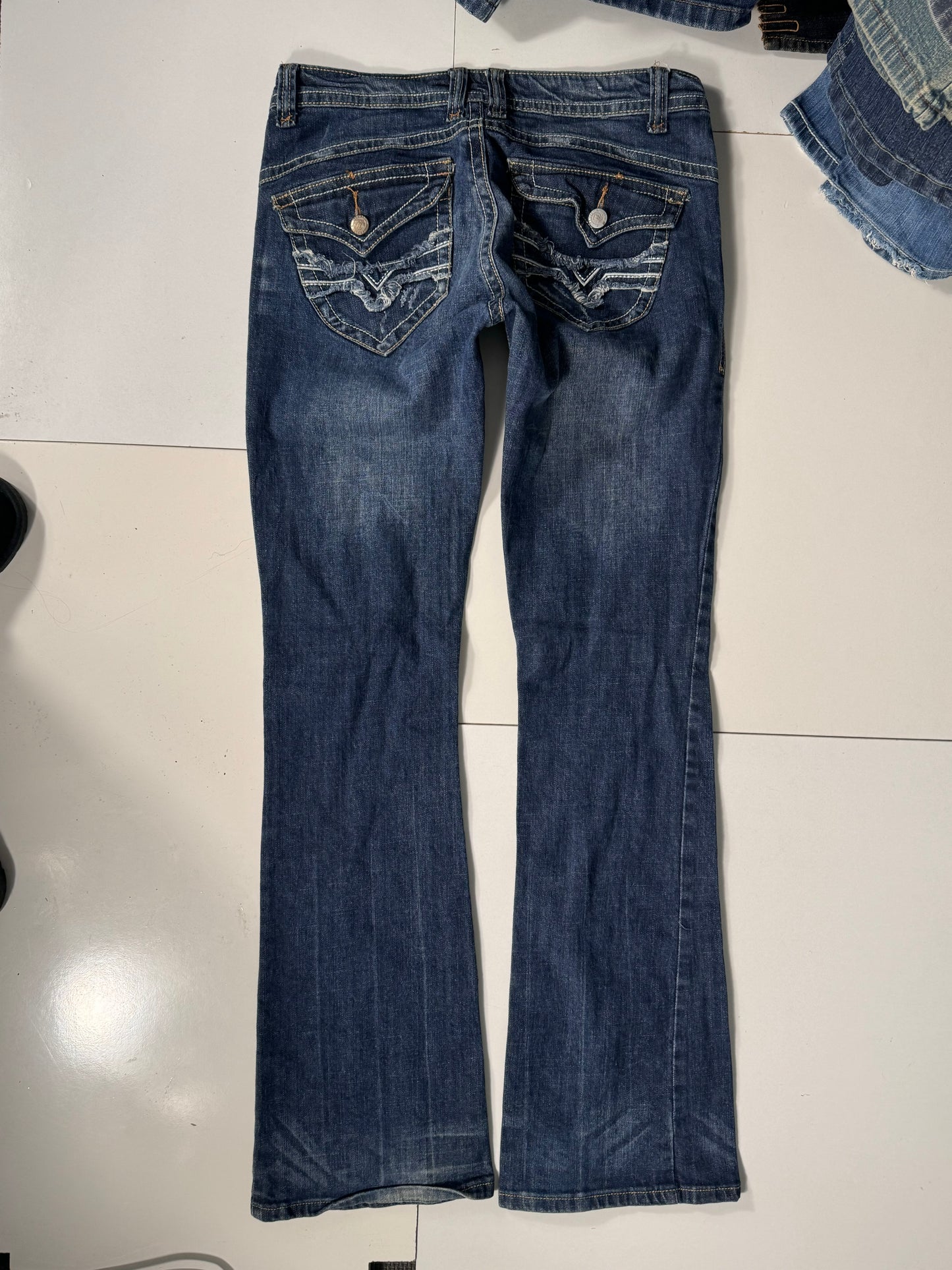 Lågmidjade jeans stl: S