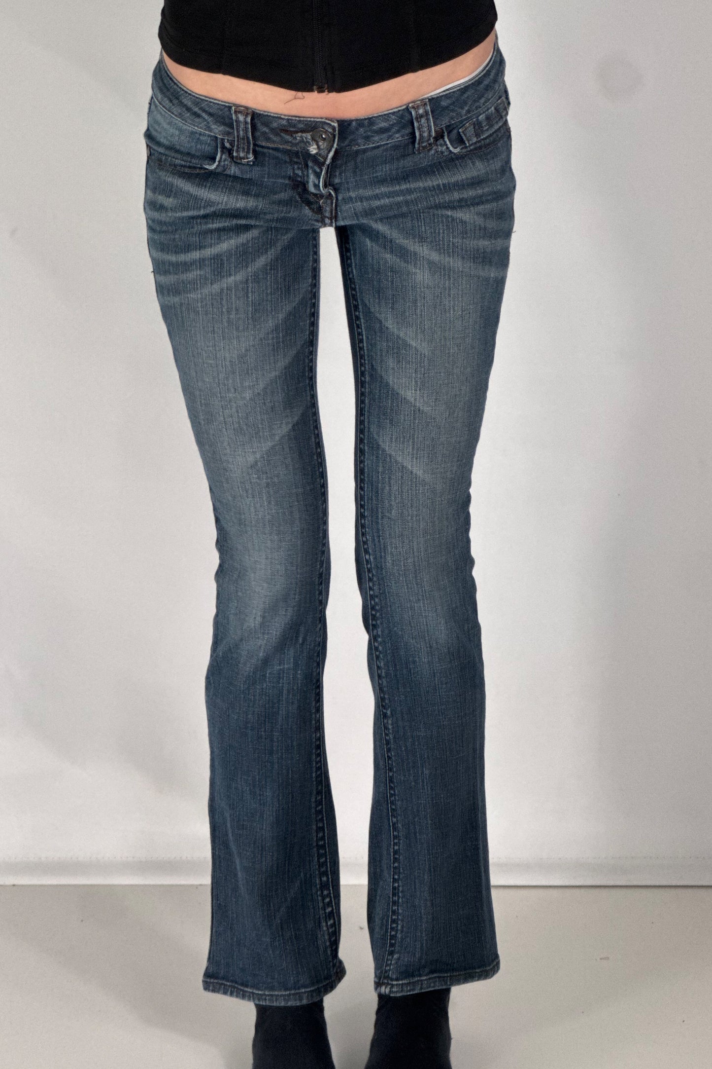 Lågmidjade jeans stl: XS