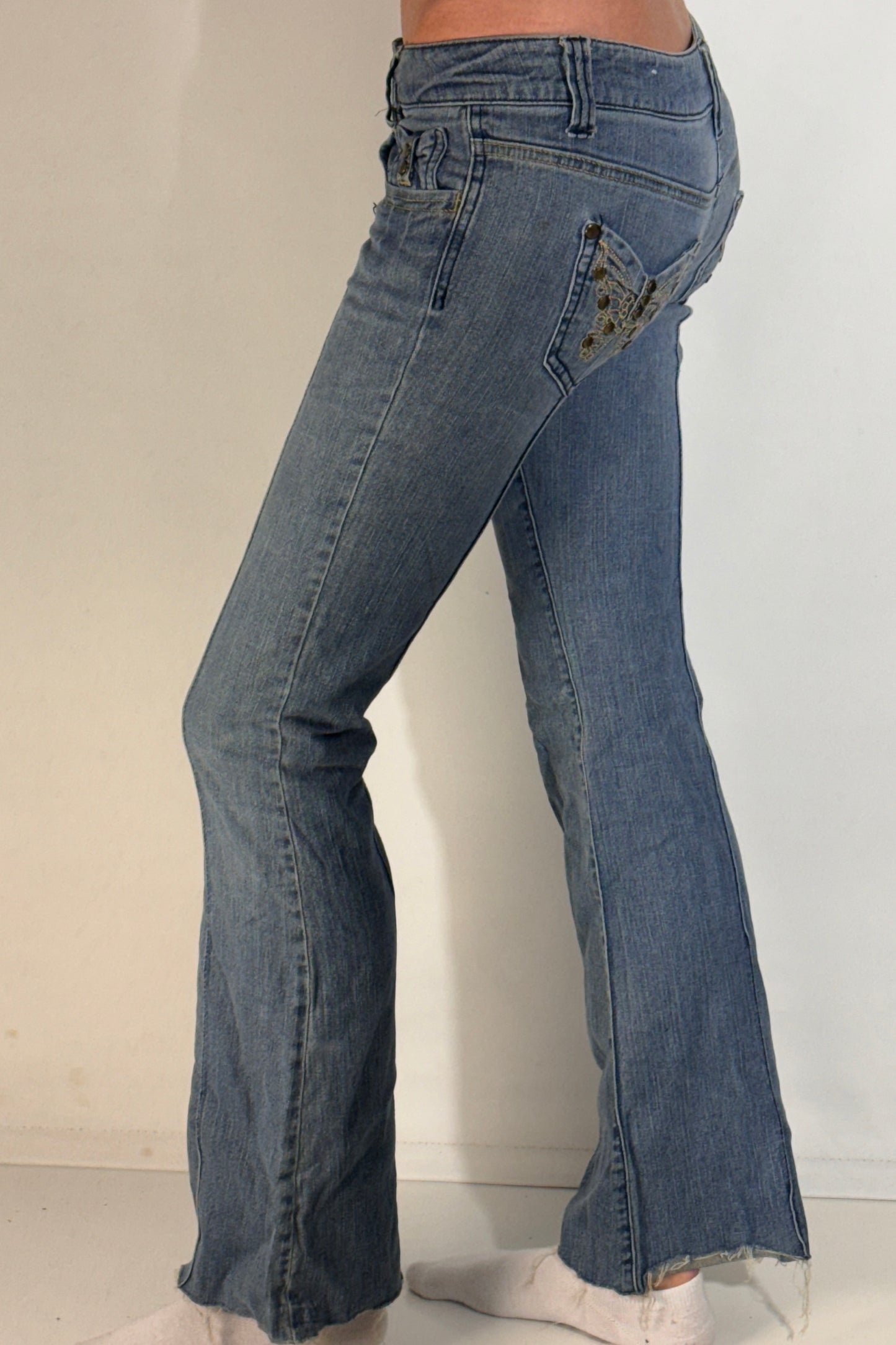 Lågmidjade jeans stl: XS