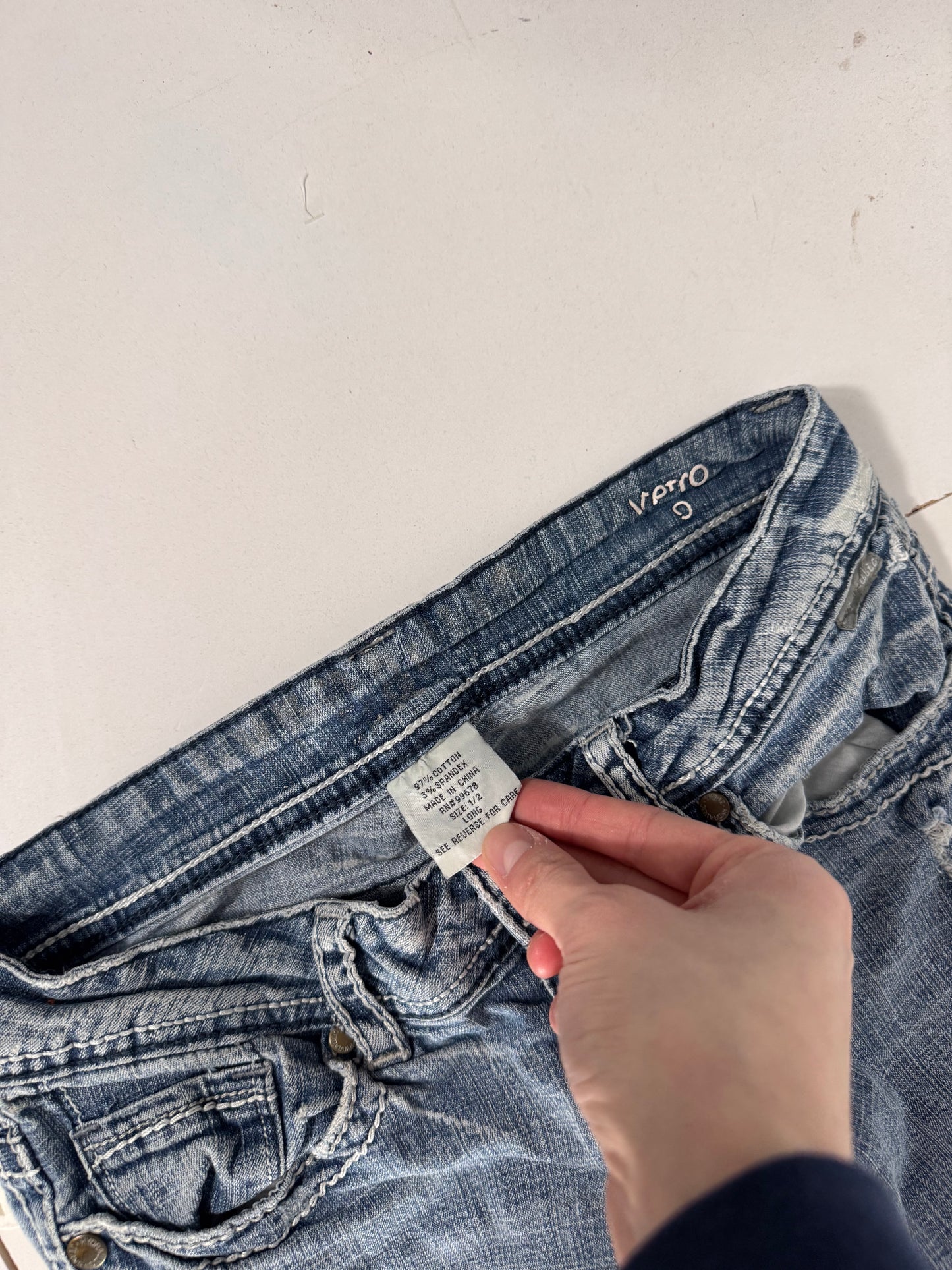 Lågmidjade jeans stl: XXS