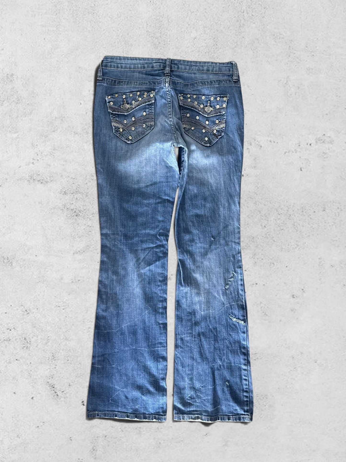 Lågmidjade jeans stl: S