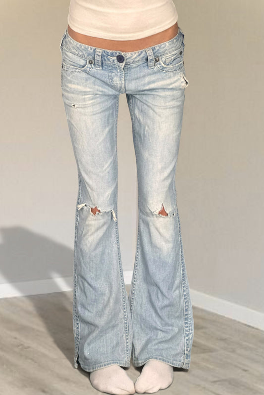Lågmidjade jeans stl: S