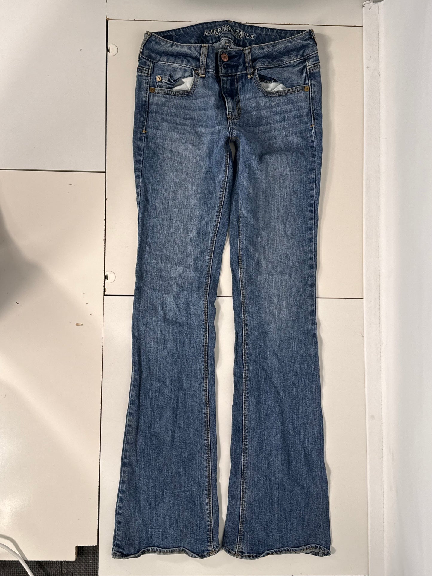 Lågmidjade jeans stl: XS