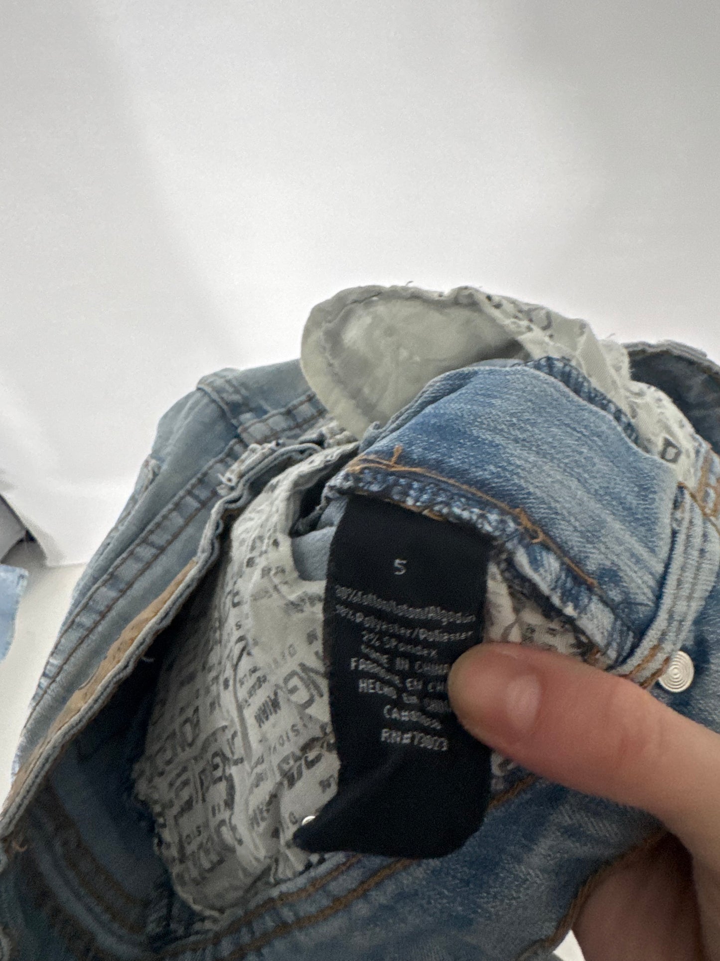 Lågmidjade jeans stl: XS