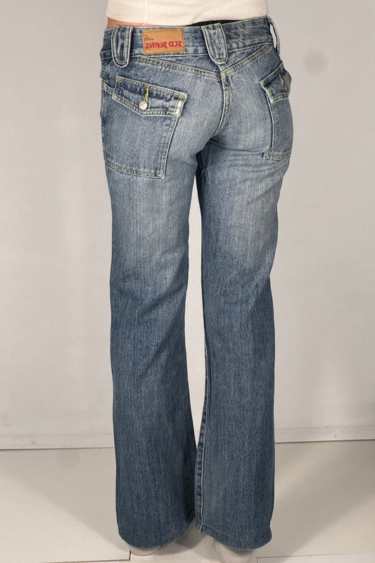 Lågmidjade jeans stl: XXS