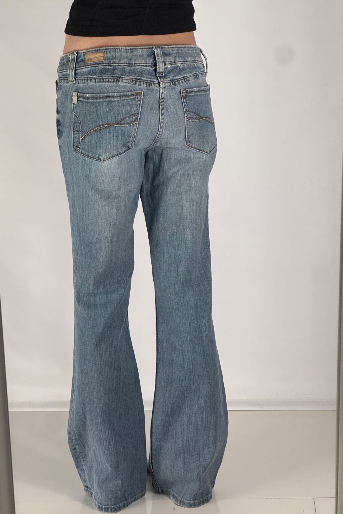 Lågmidjade jeans stl: S