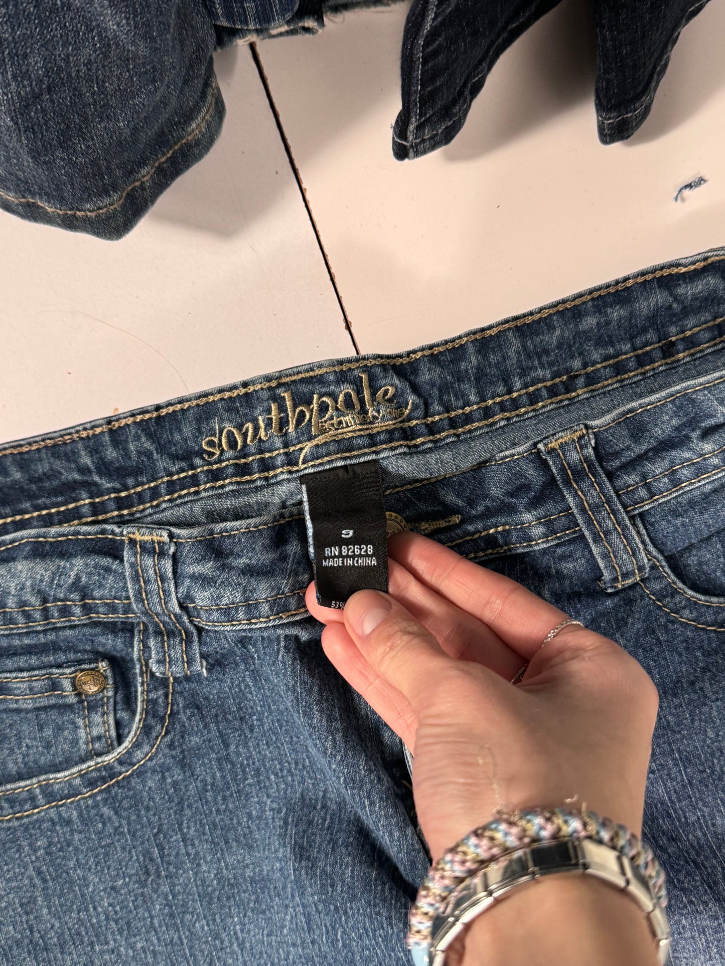 Lågmidjade jeans stl: XS