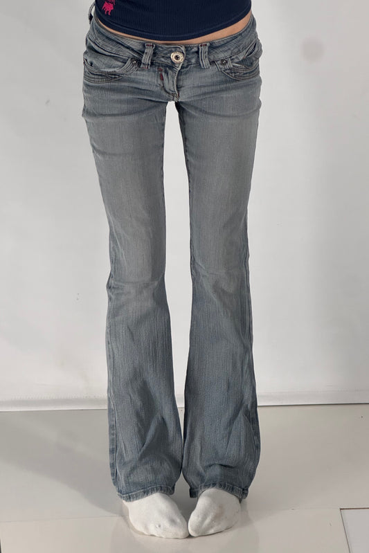 Lågmidjade jeans stl: XS