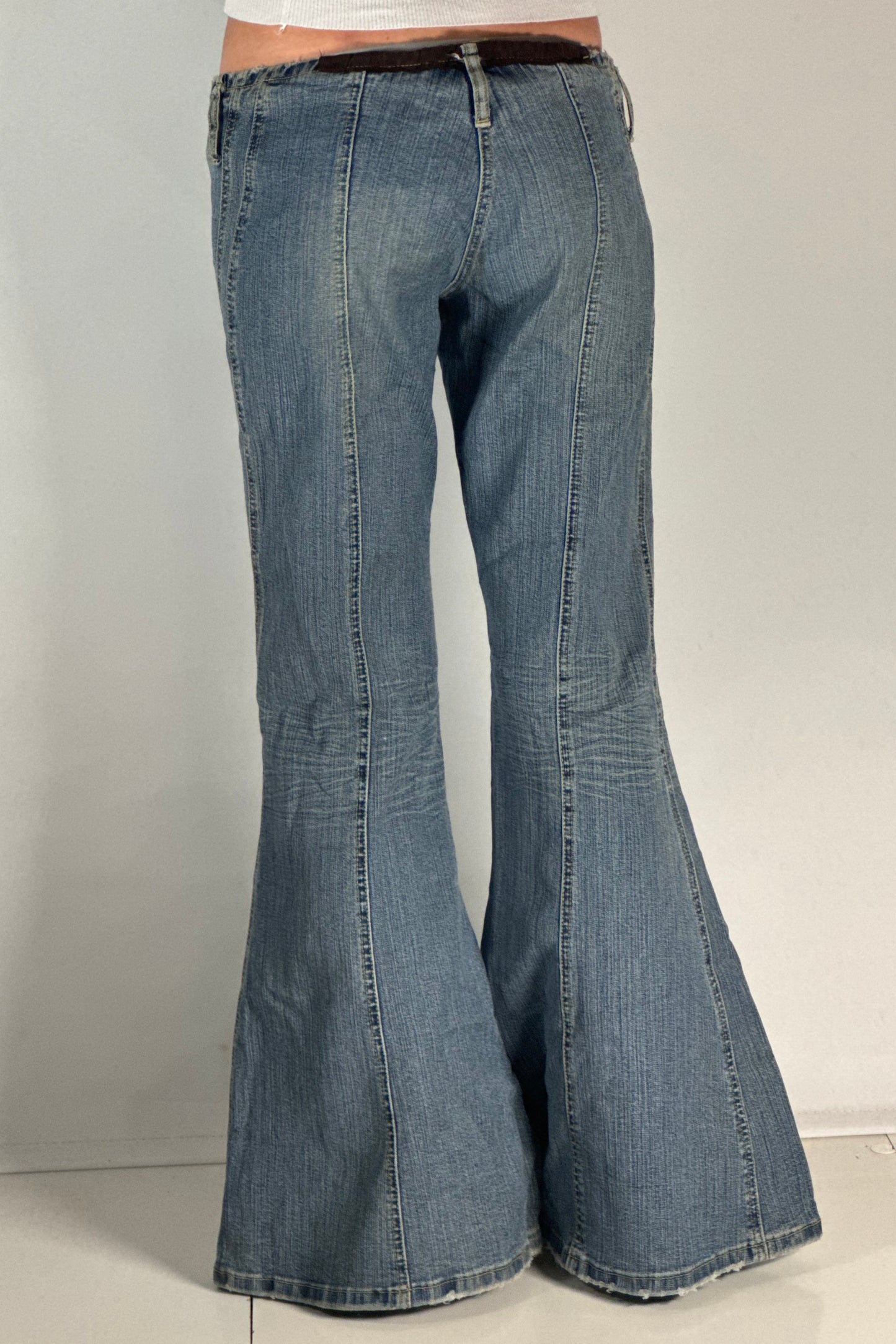 Lågmidjade jeans stl: S/M