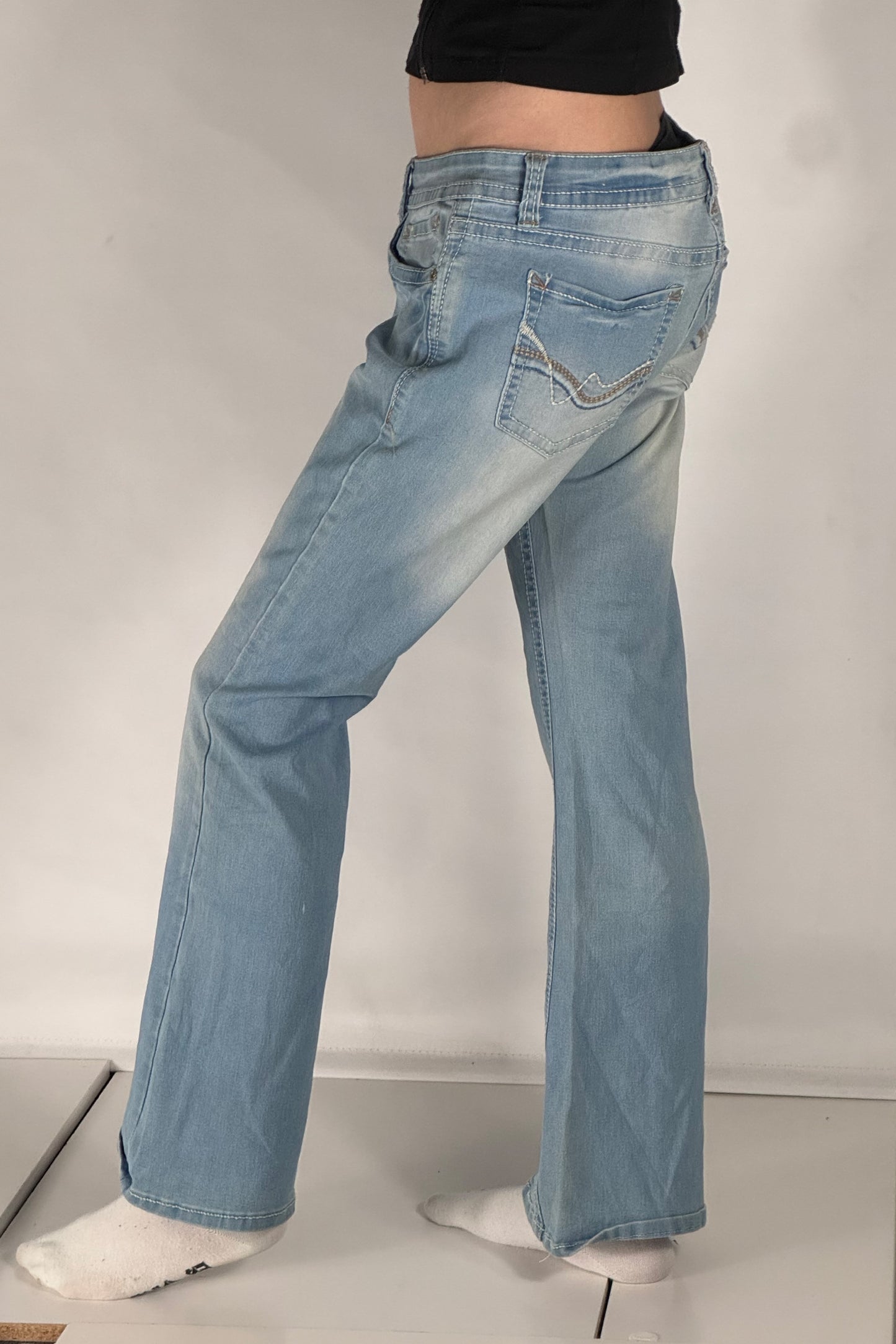 Lågmidjade jeans stl: L