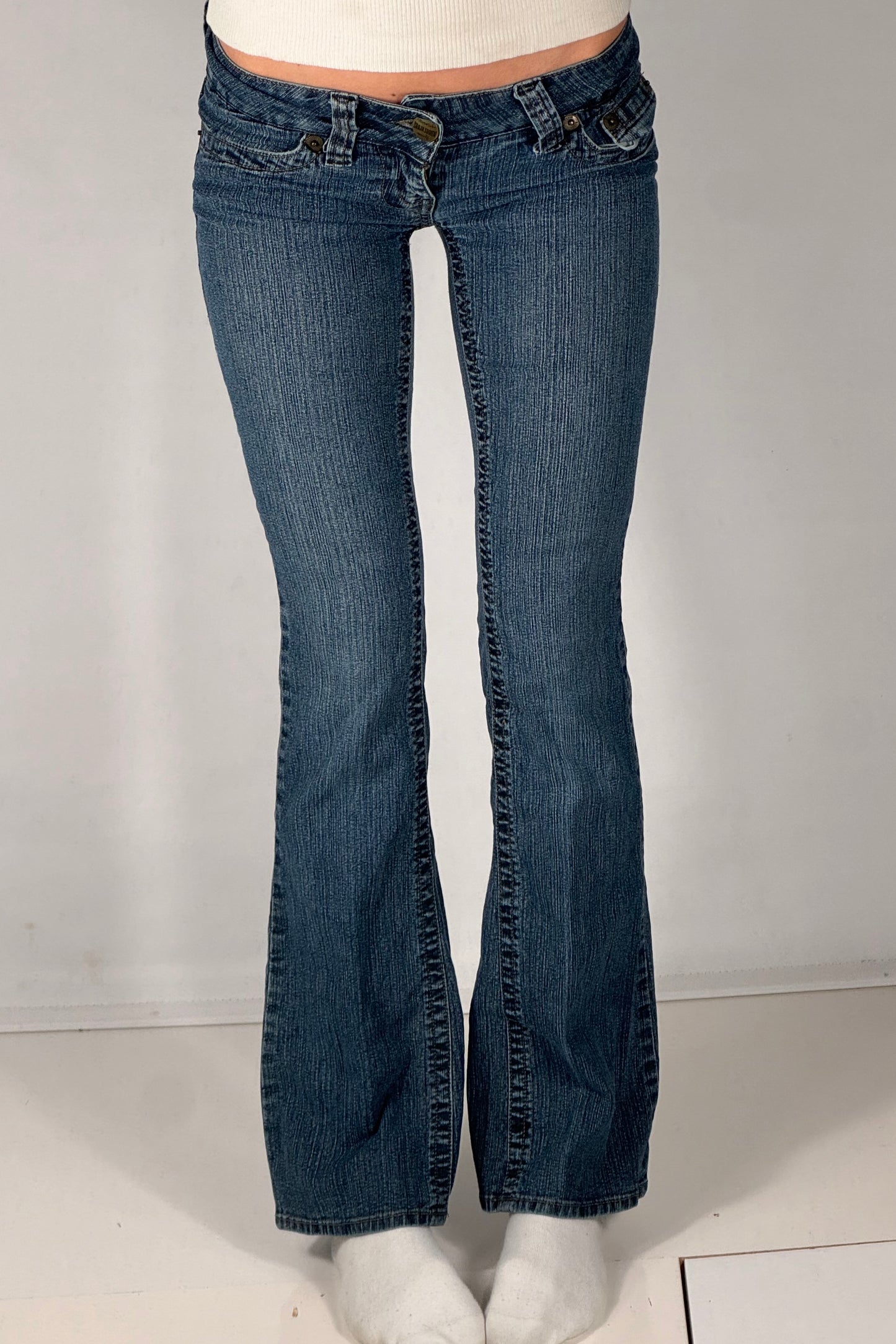 Lågmidjade jeans stl: XS