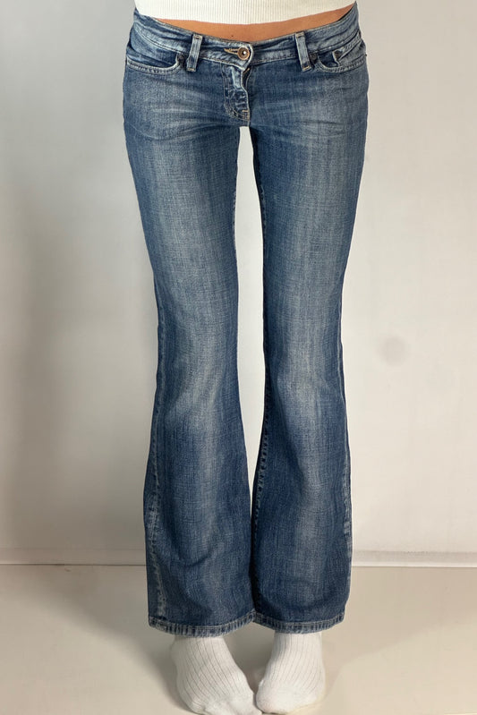 Lågmidjade jeans stl: XS