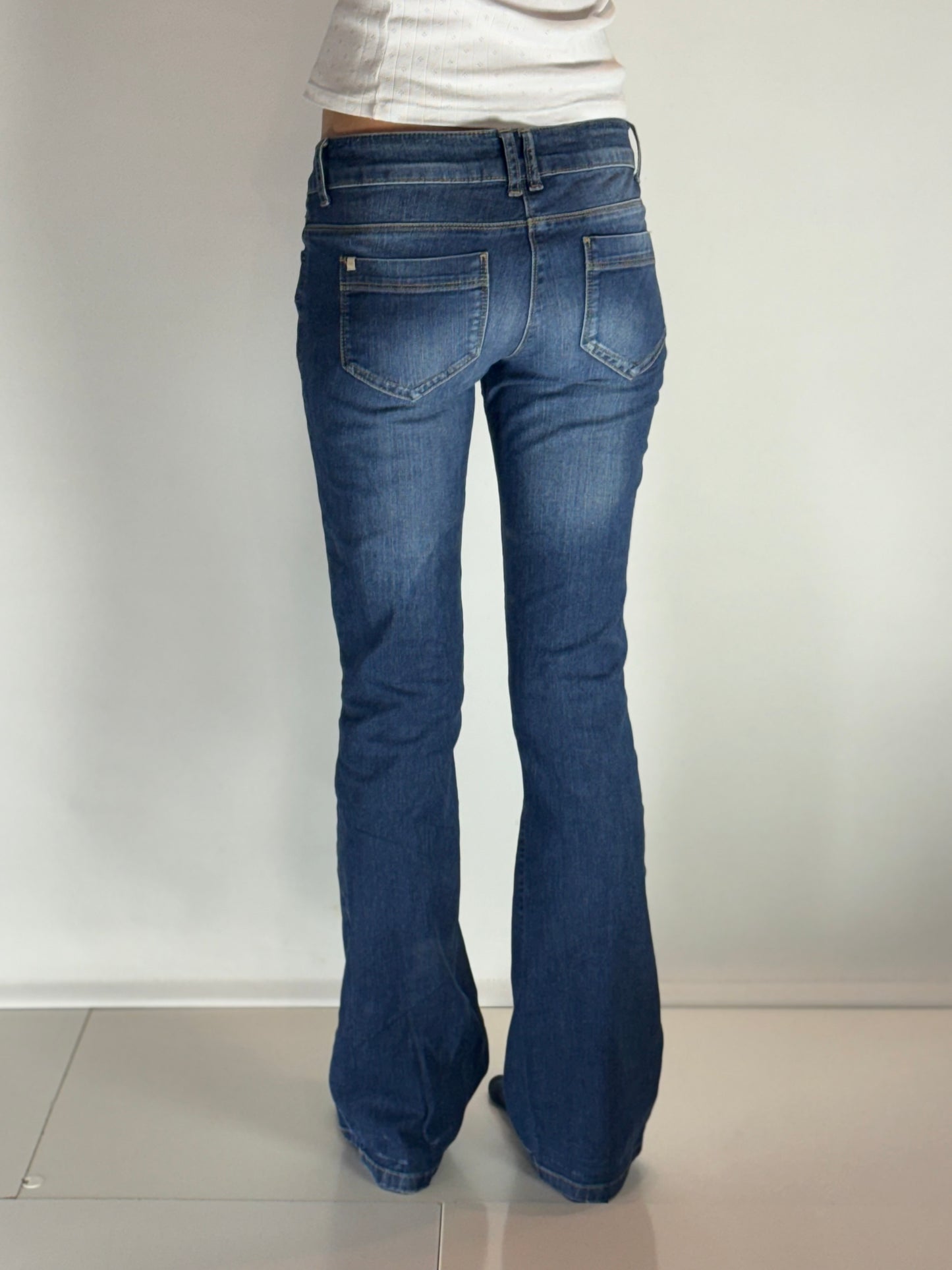 Lågmidjade jeans stl: S