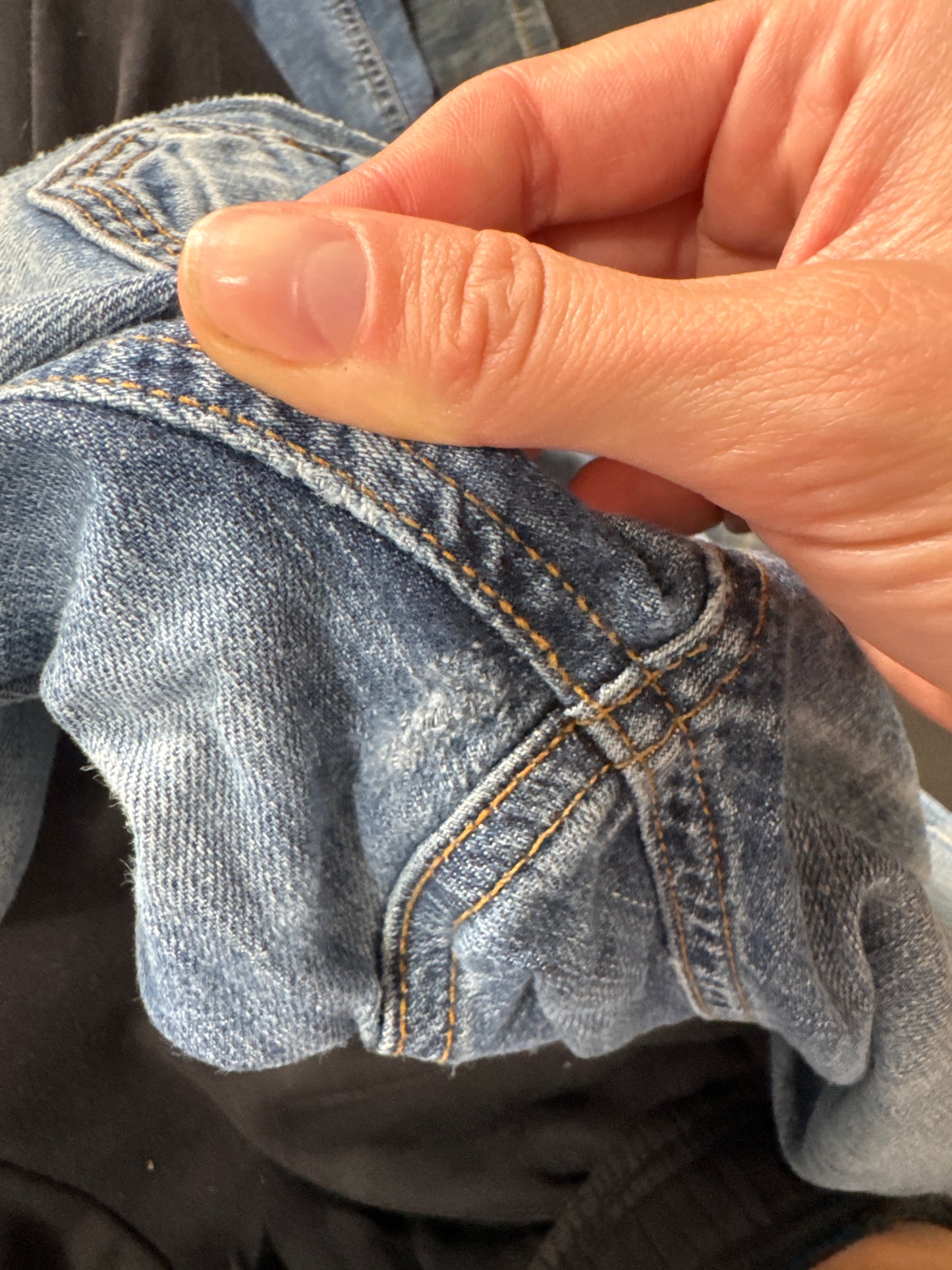 Lågmidjade jeans stl: XS