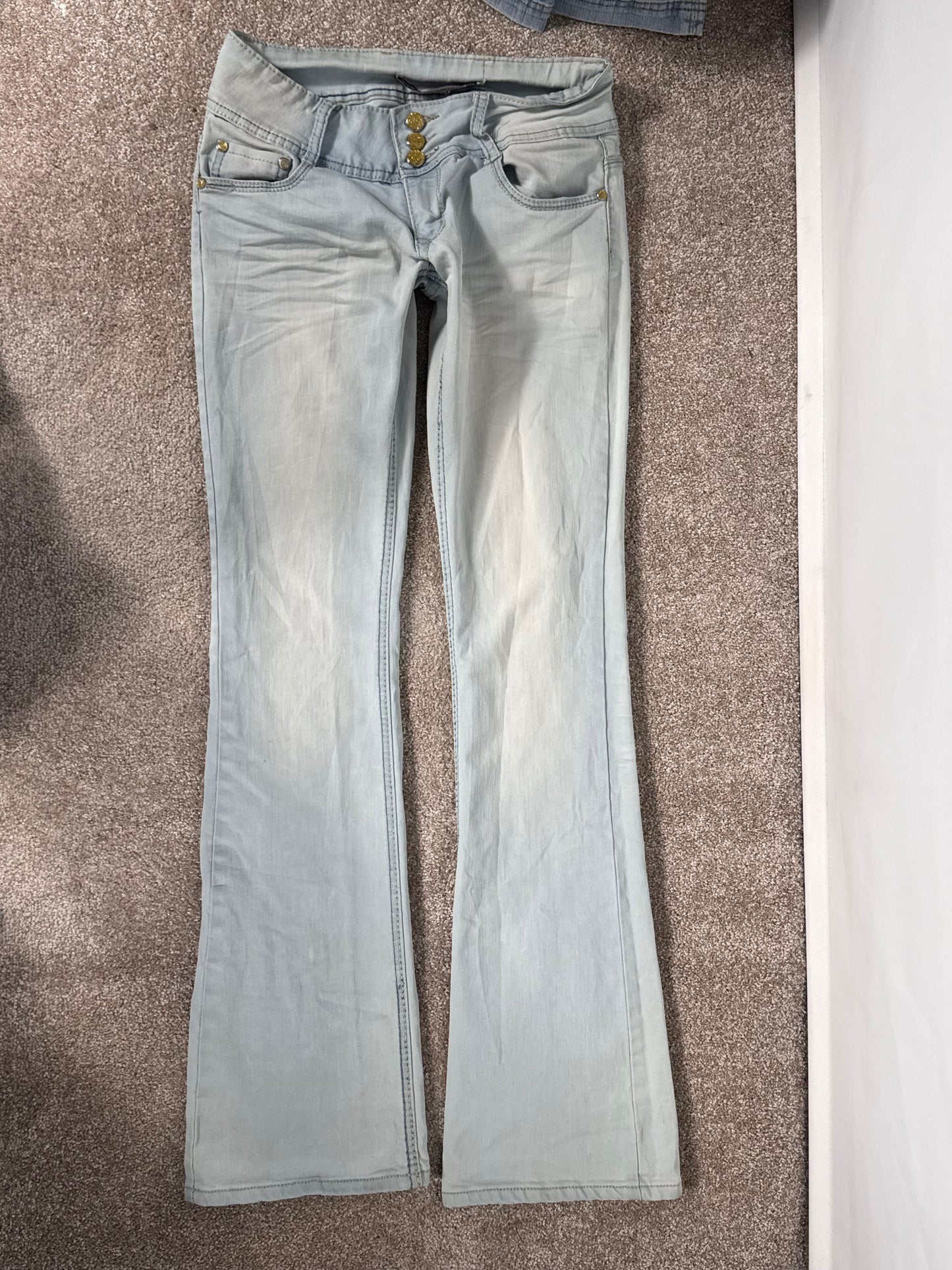 Lågmidjade jeans stl: XS