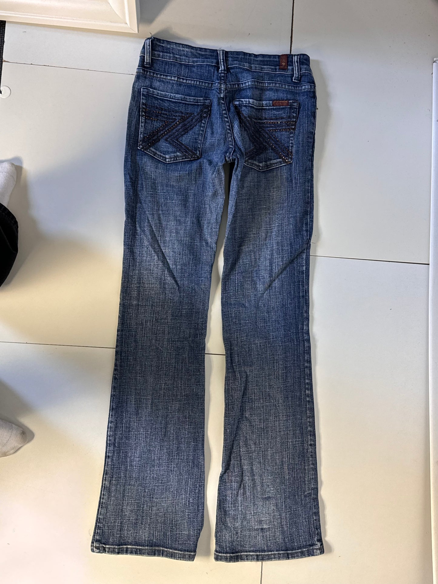 Lågmidjade jeans stl: XS