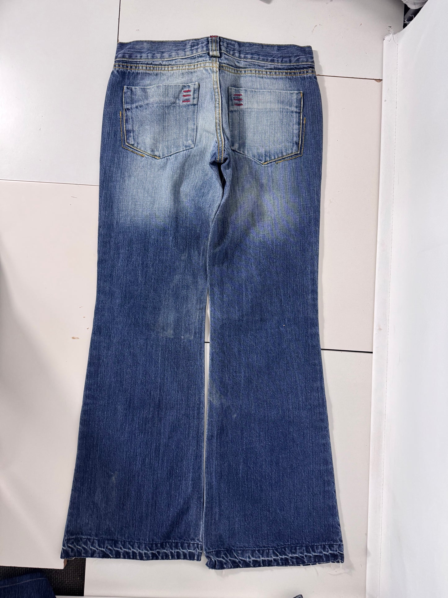 Lågmidjade jeans stl: S