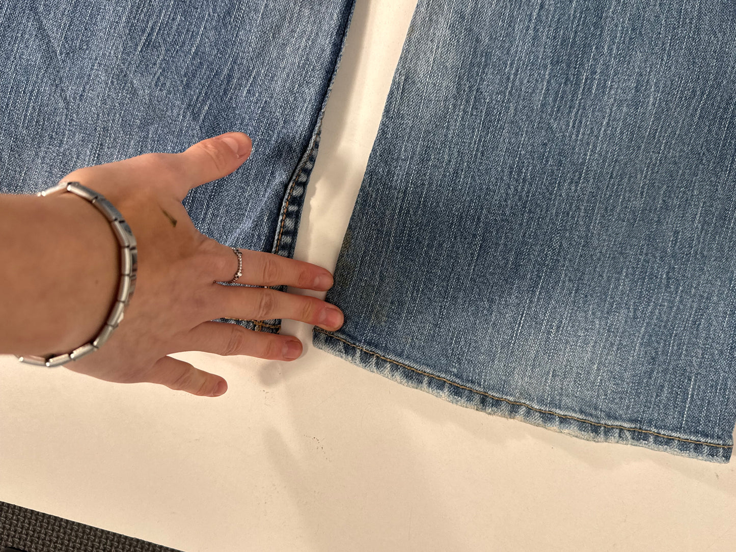 Lågmidjade jeans stl: M