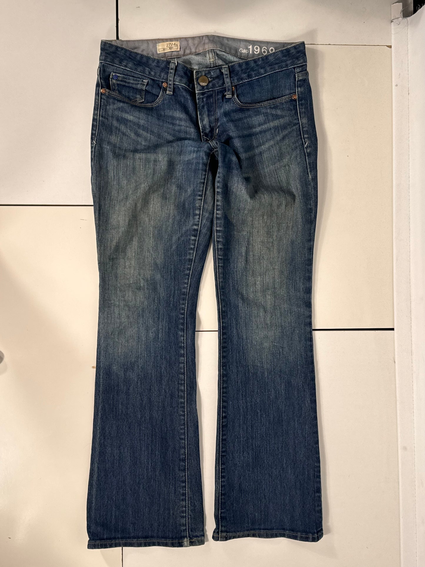 Lavtaljede jeans str: S