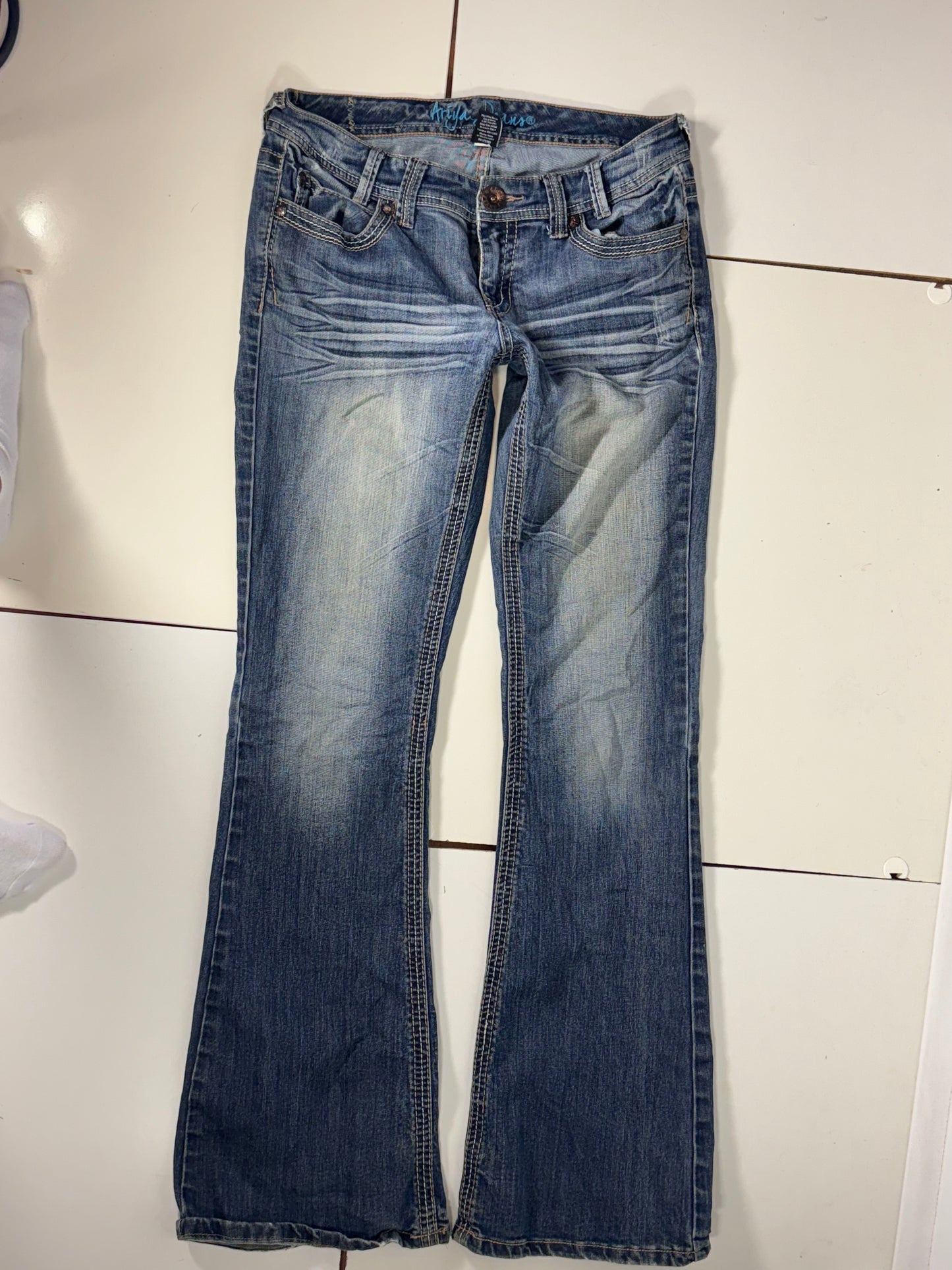 Lågmidjade jeans stl: S