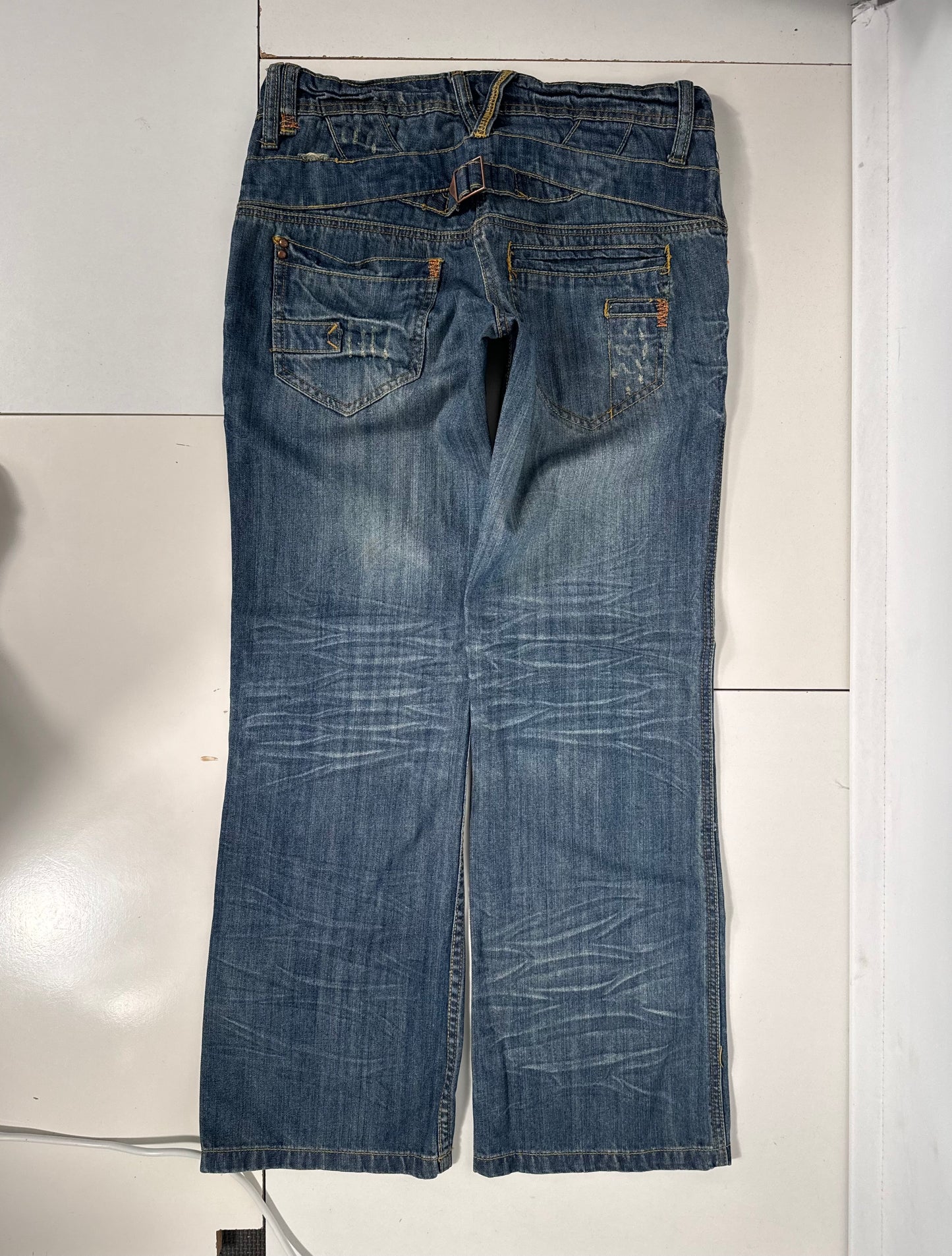 Lågmidjade jeans stl: S