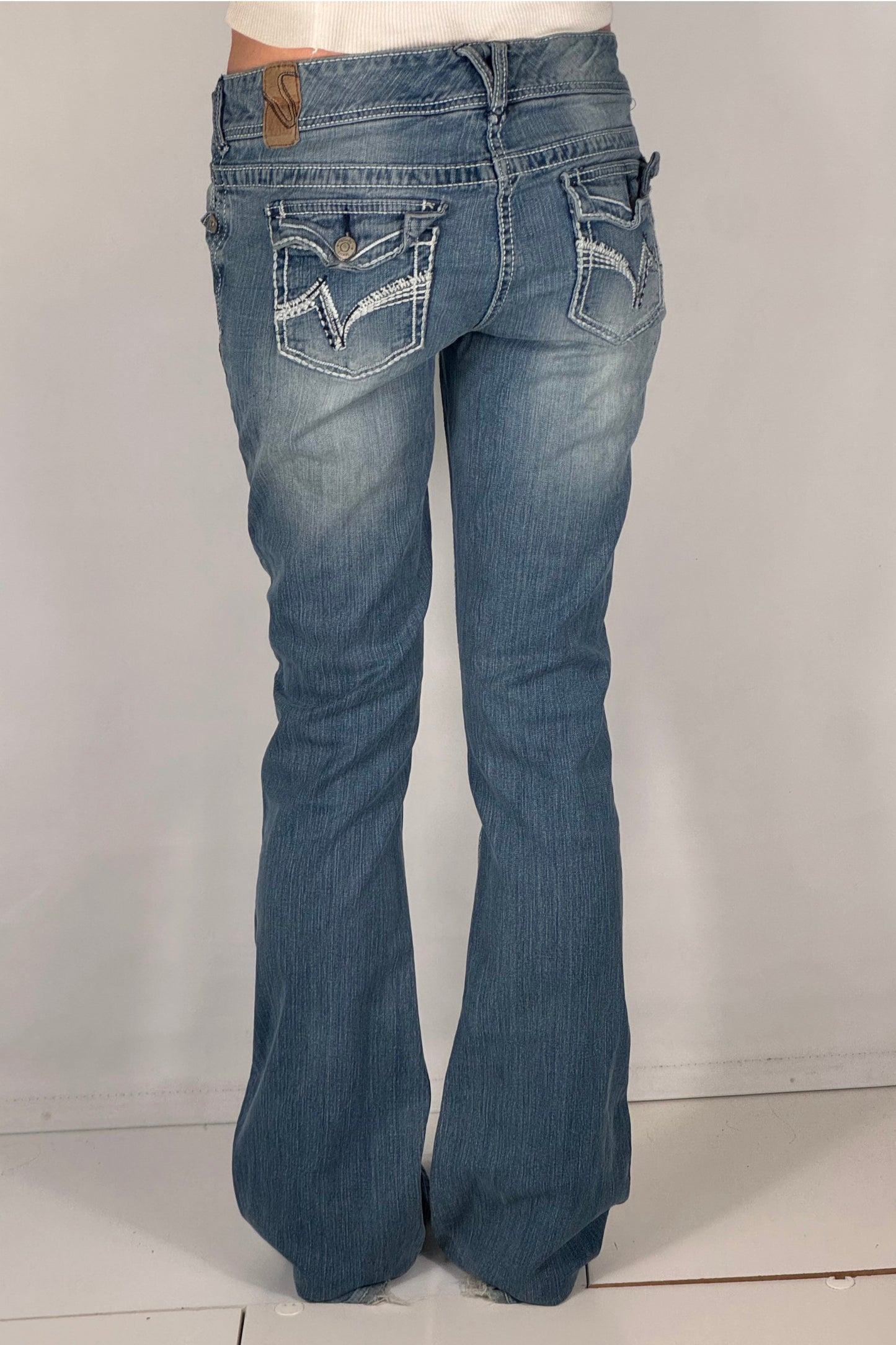 Lågmidjade jeans stl: XS