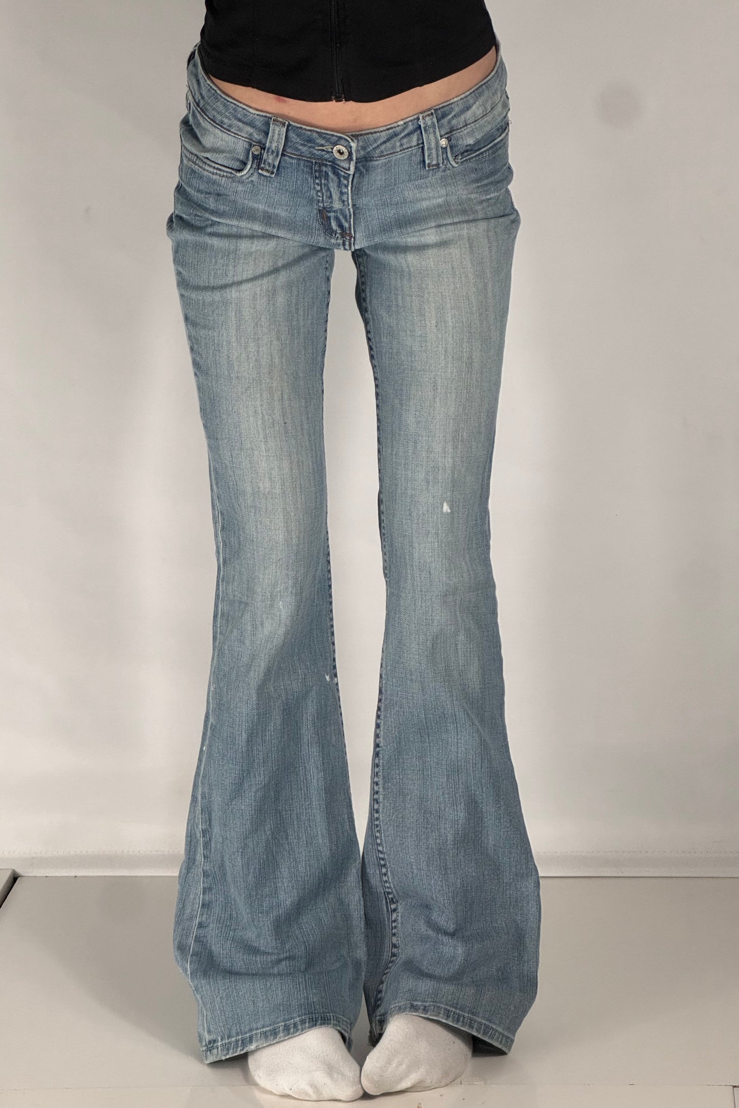 Lågmidjade jeans stl: S