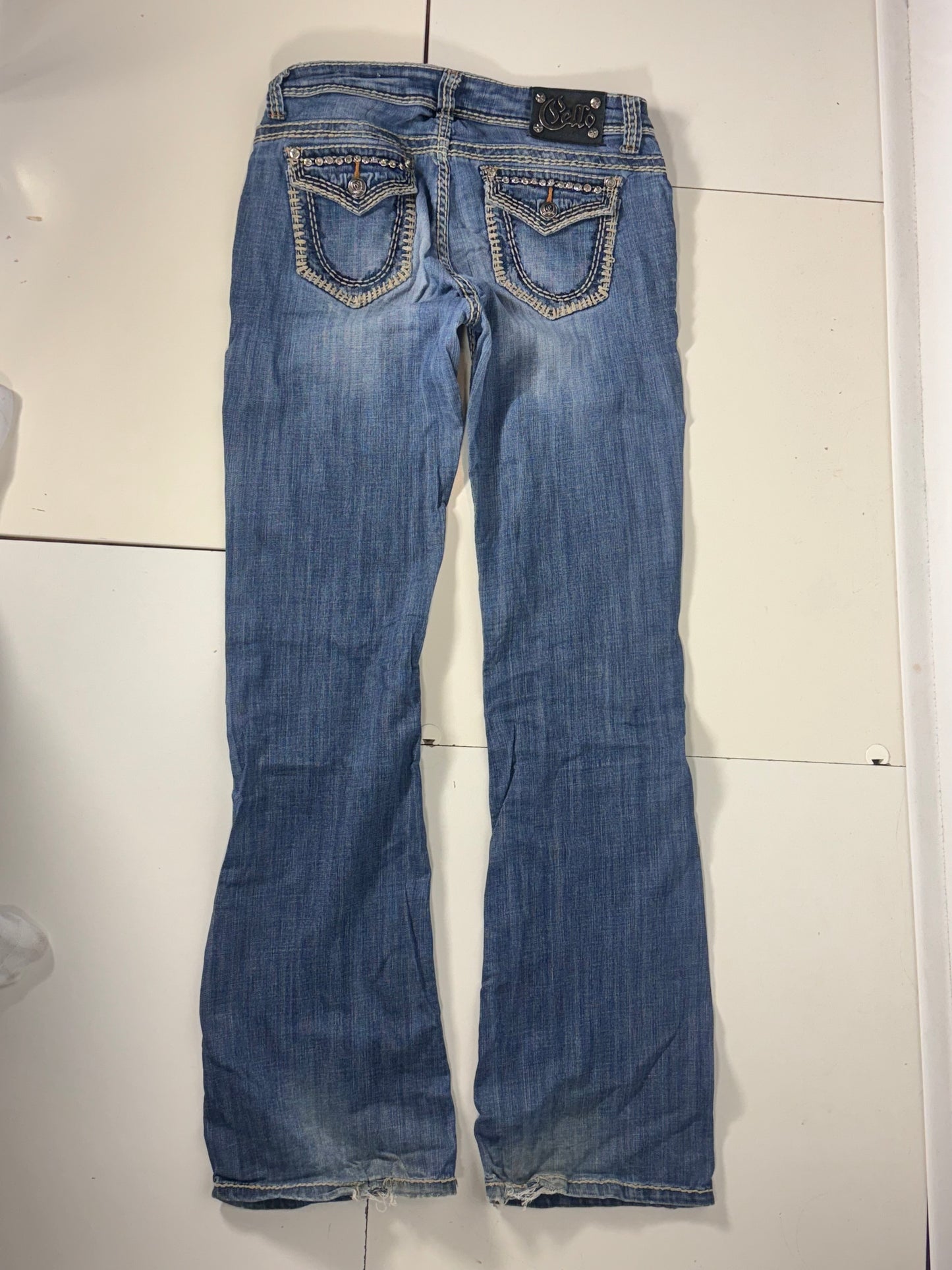 Lågmidjade jeans stl: S