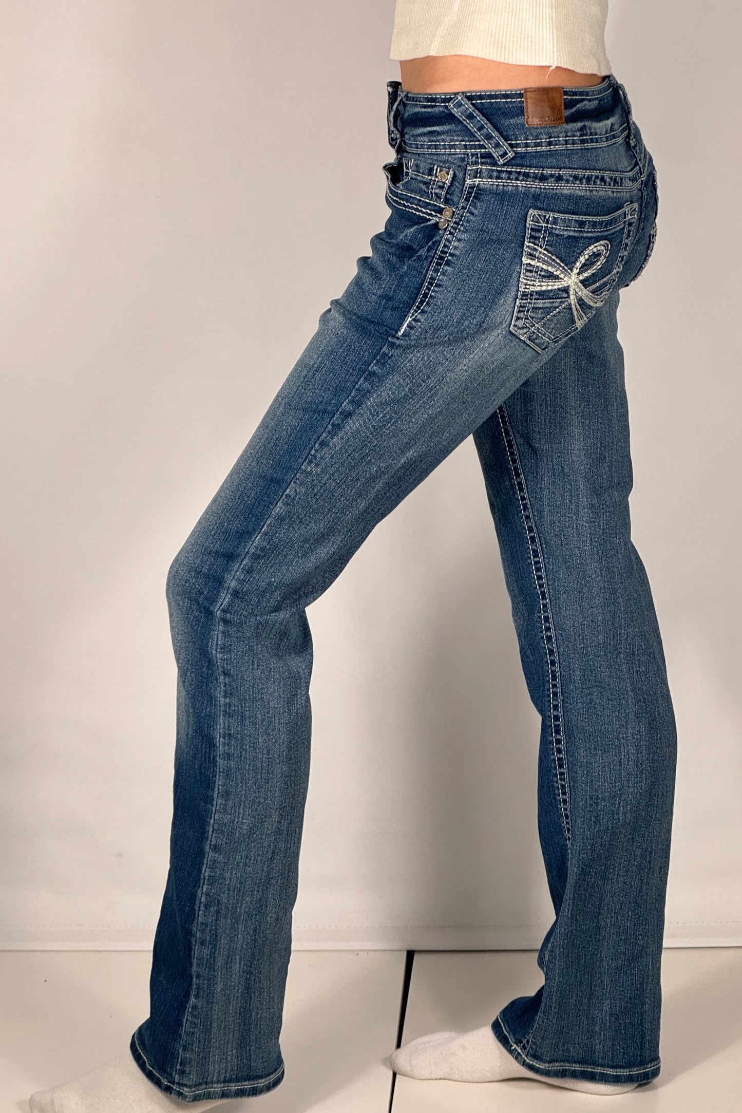Lavtaljede jeans str: XS