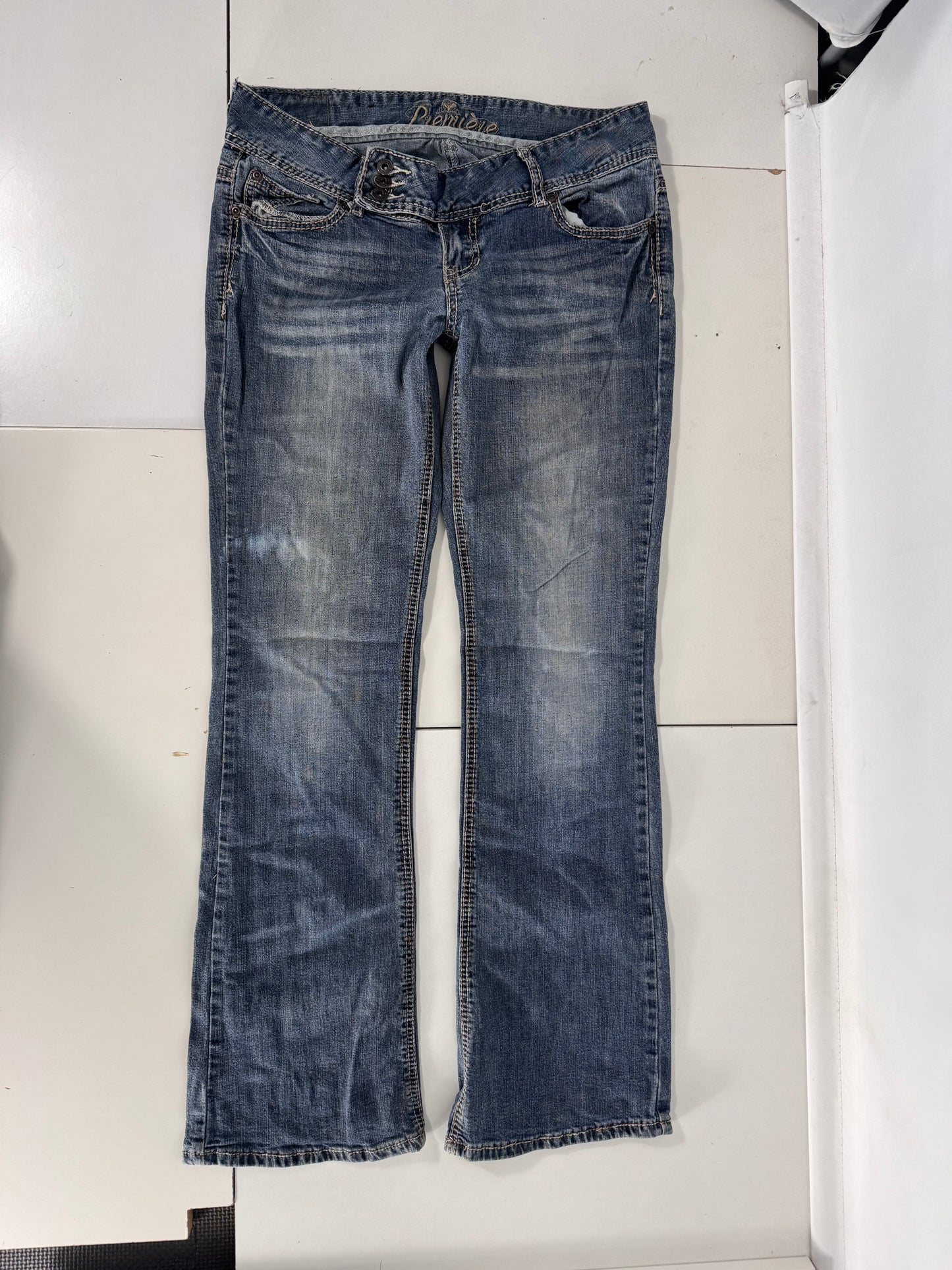 Lågmidjade jeans stl: S