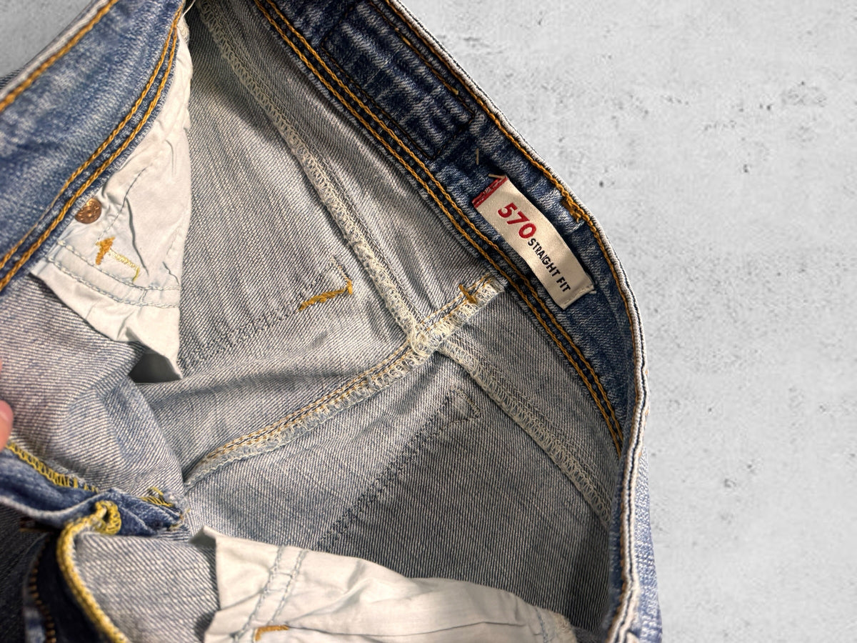 Lågmidjade jeans stl: XXS