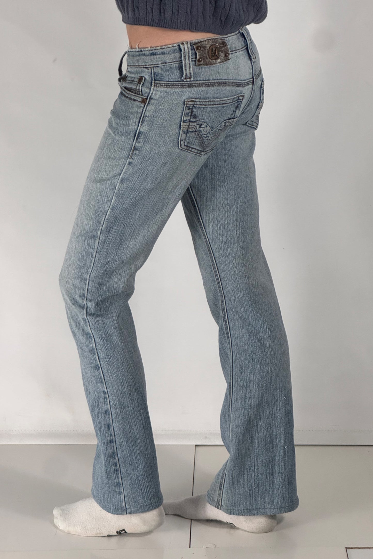 Lågmidjade jeans stl: XS/S
