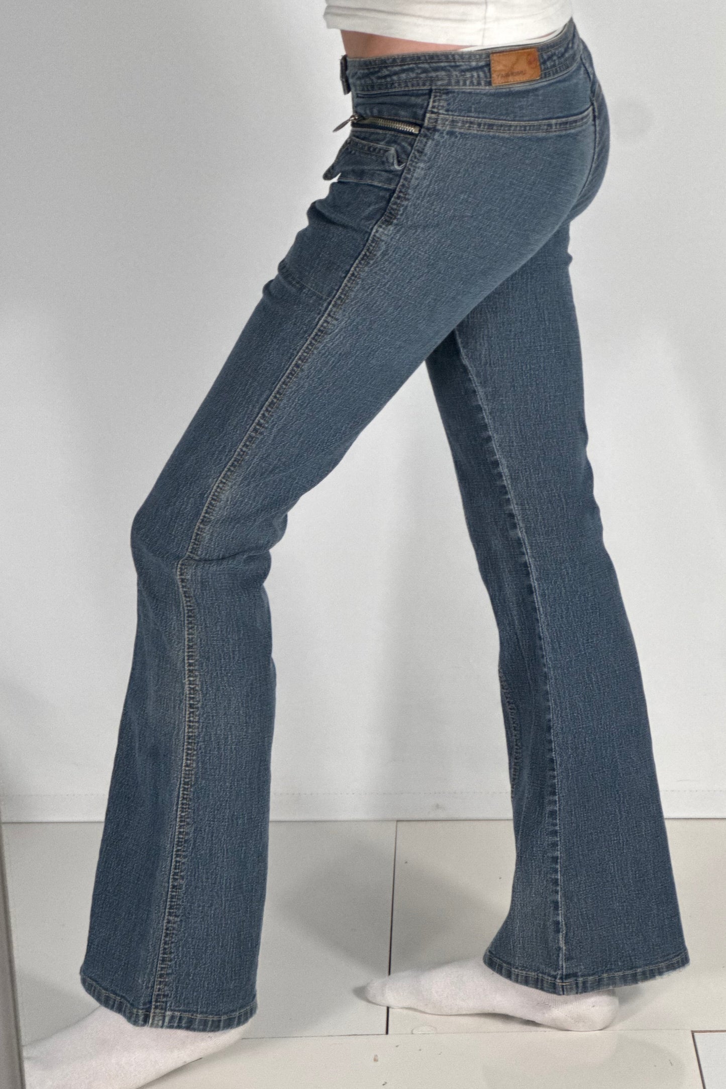 Lågmidjade jeans stl: XXS