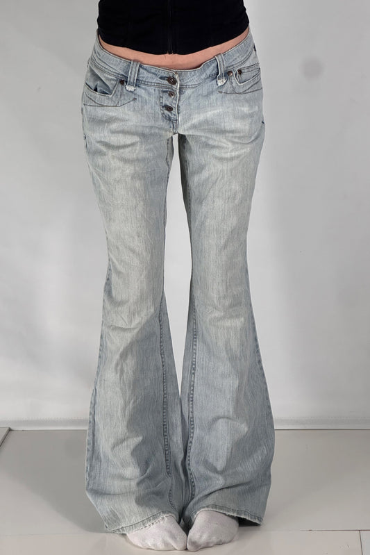Lågmidjade jeans stl: M
