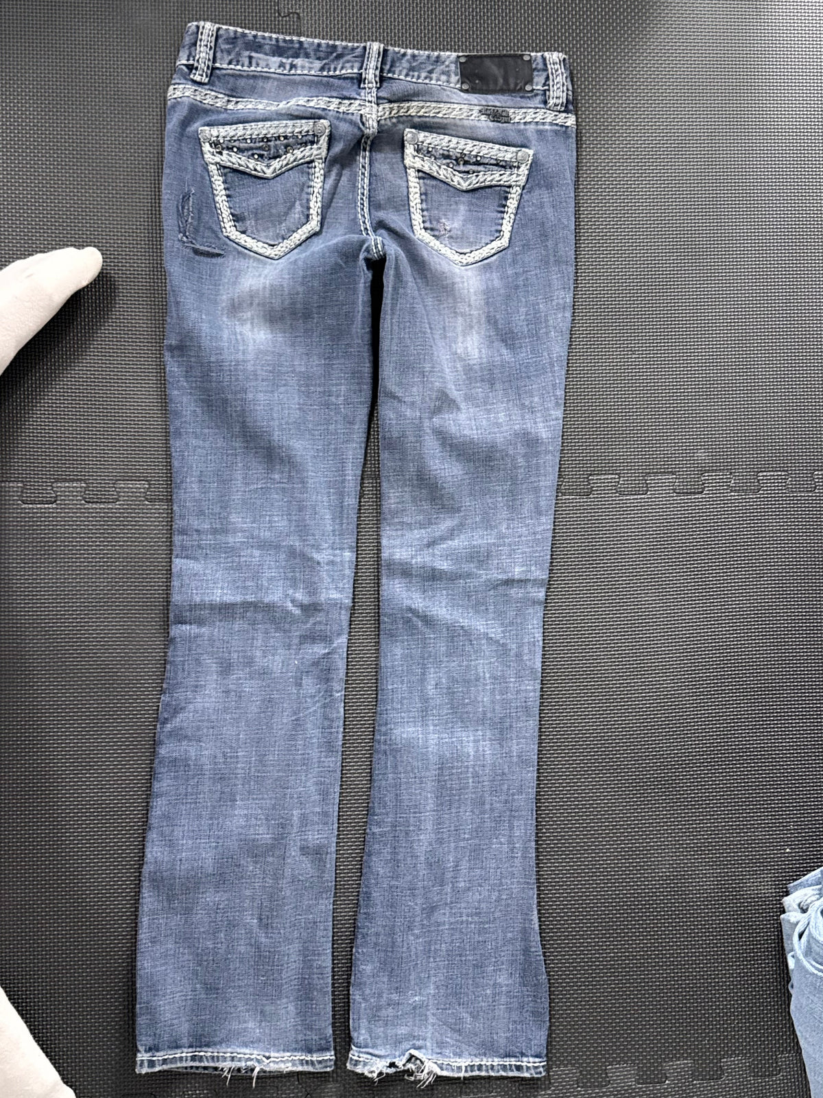 Lågmidjade jeans stl: S