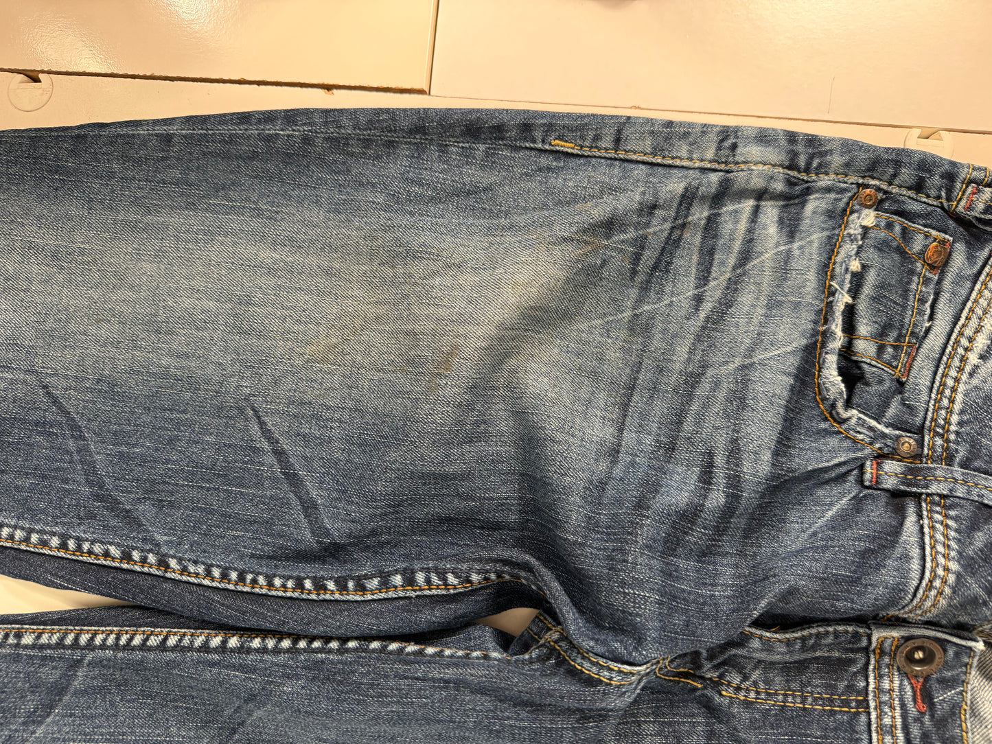 Lågmidjade jeans stl: M