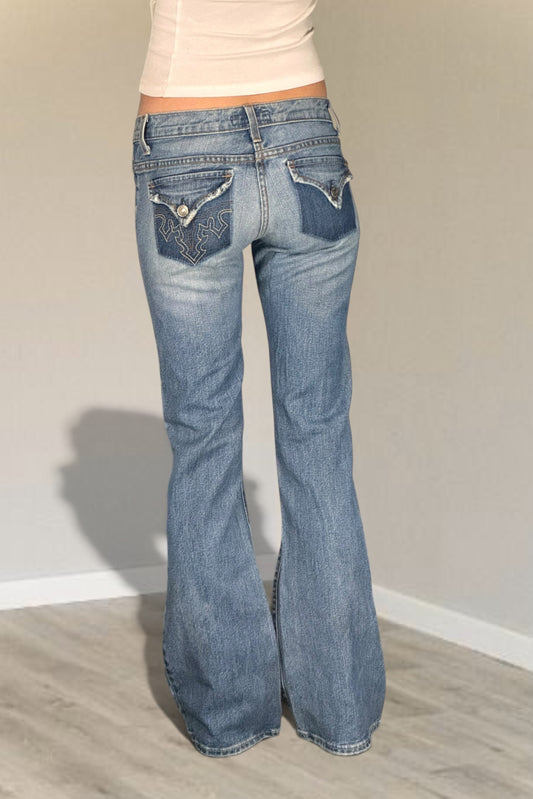 Lågmidjade jeans stl: XS