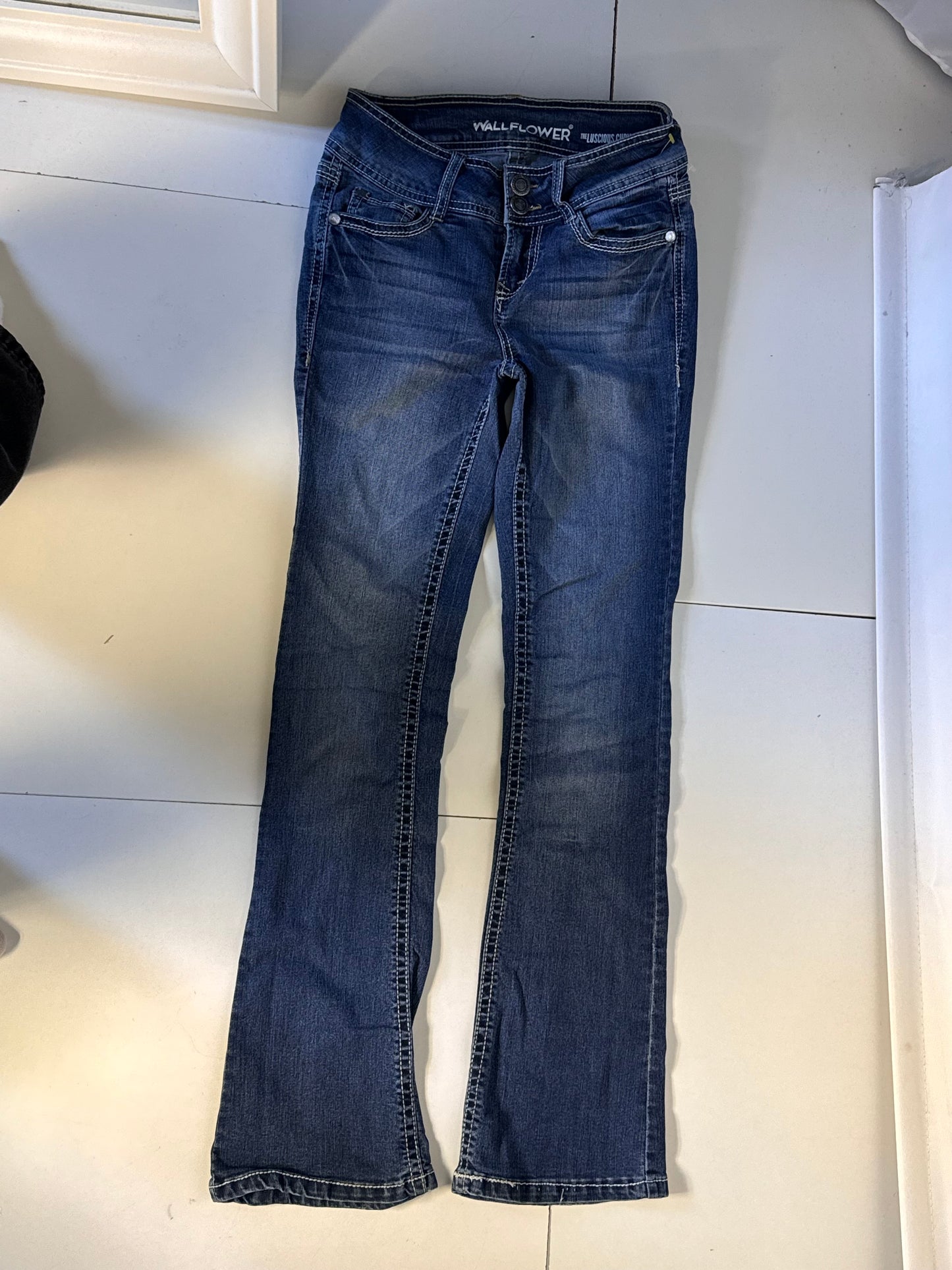 Lågmidjade jeans stl: XXS