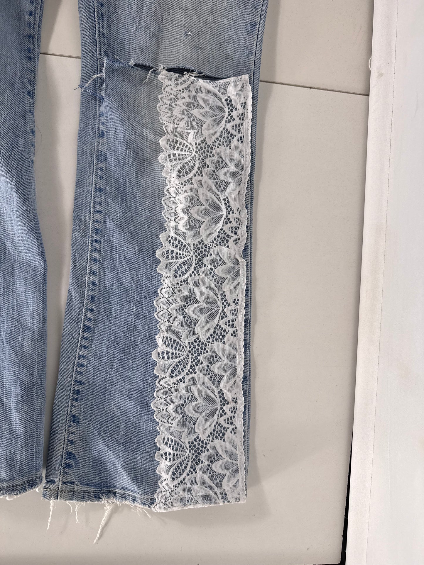 Lågmidjade jeans stl: XS