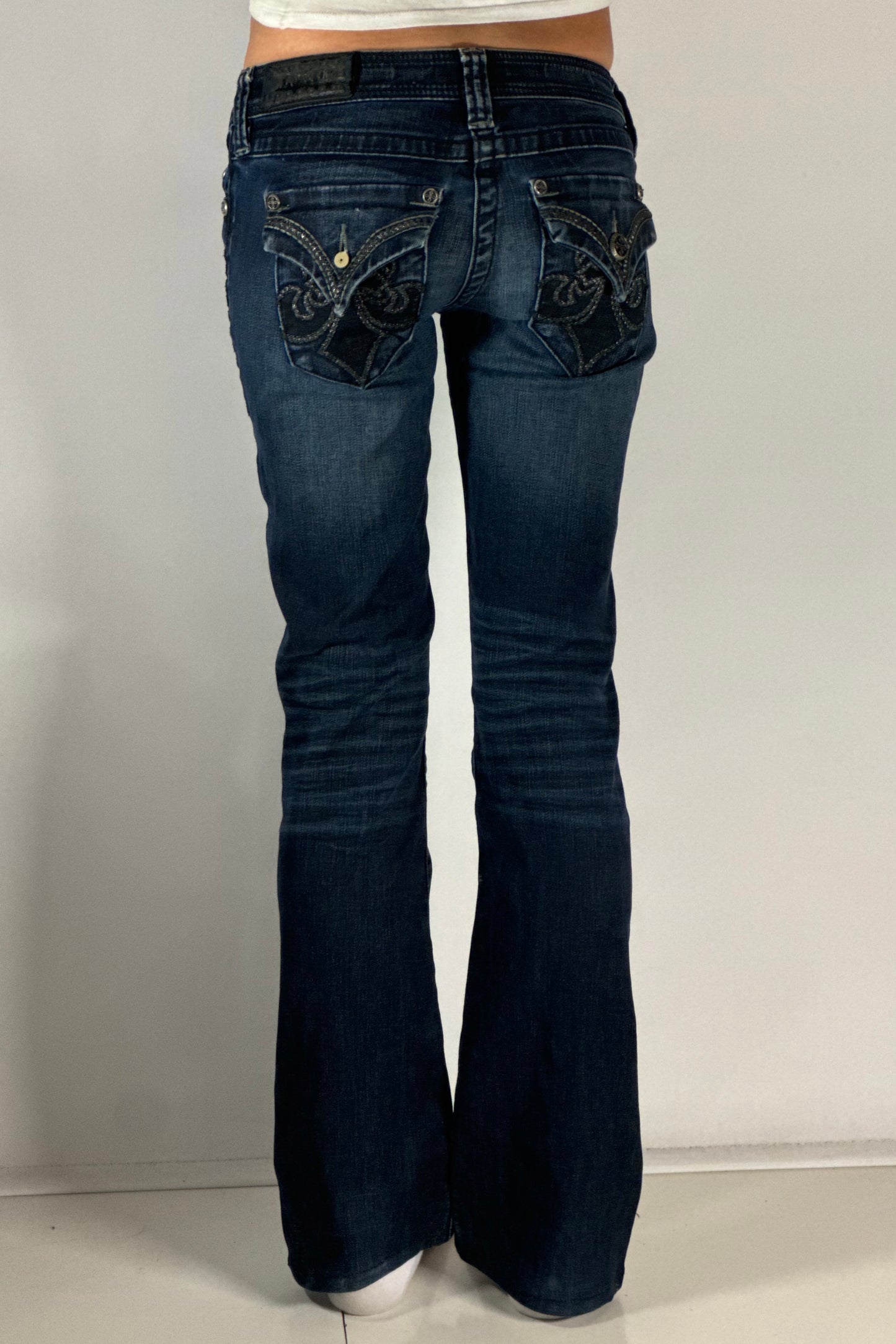Lågmidjade jeans stl: XS