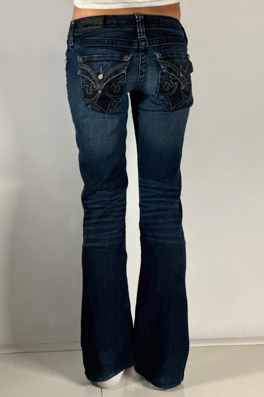 Lågmidjade jeans stl: XS