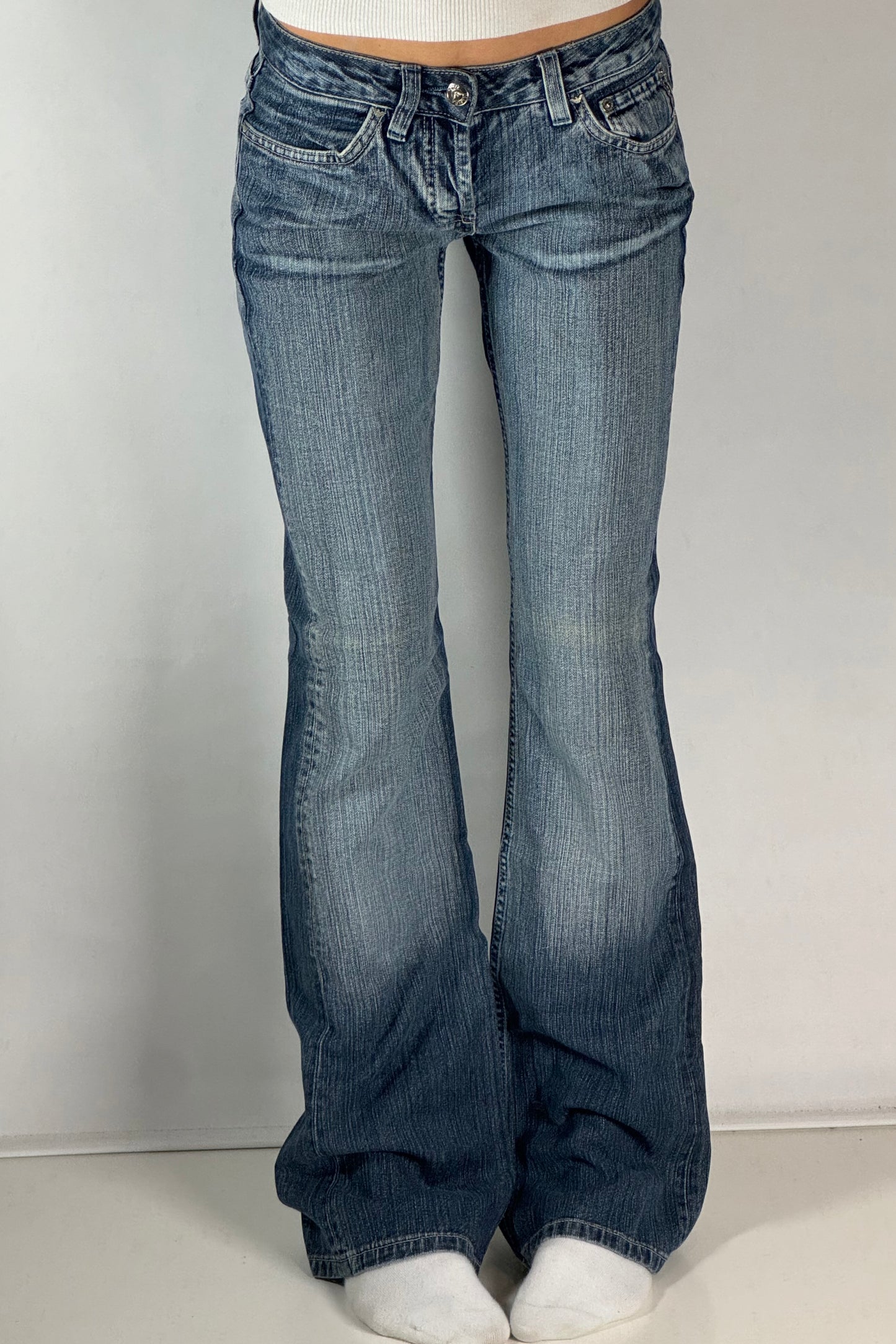 Lågmidjade jeans stl: XS
