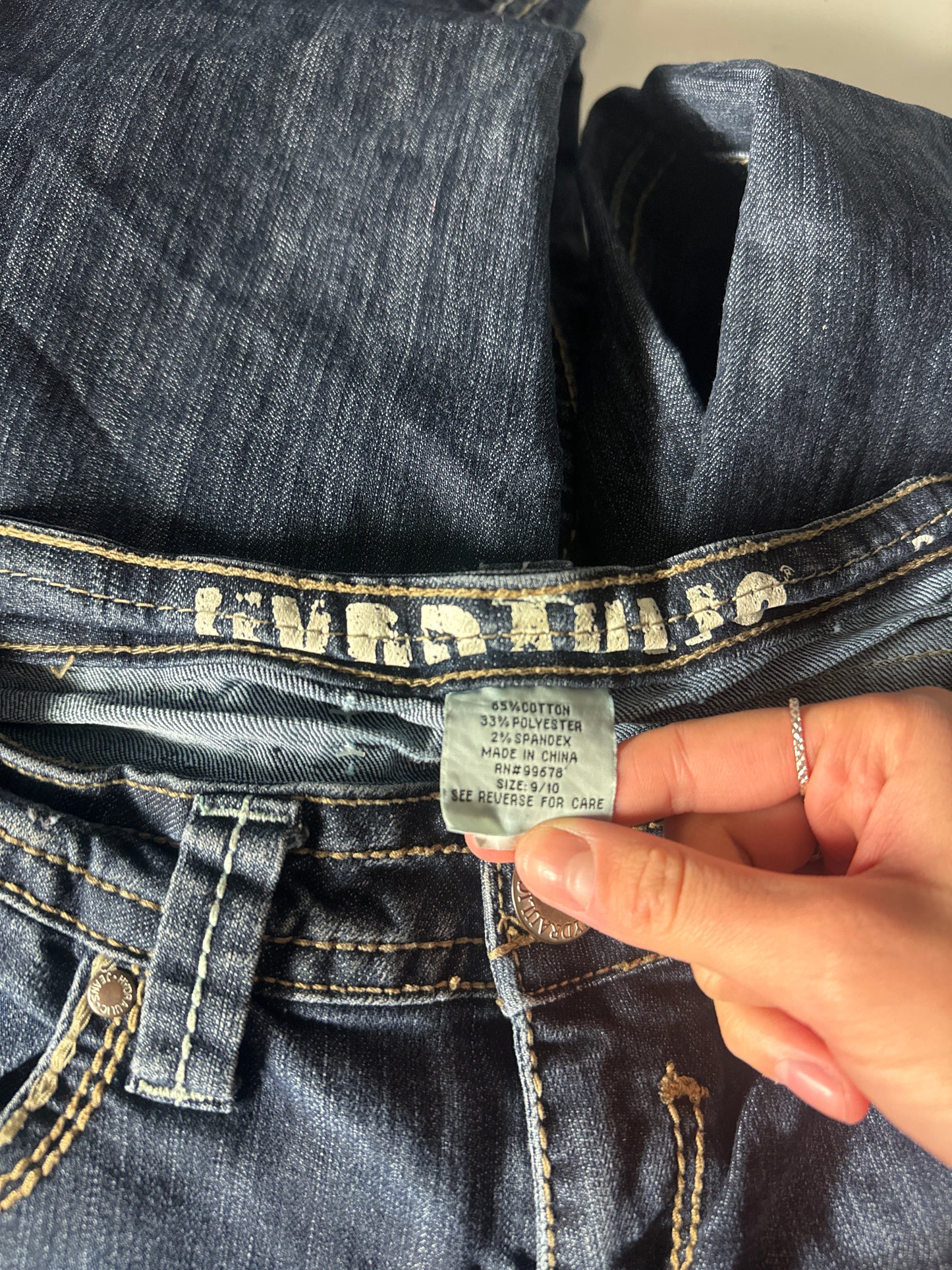 Lågmidjade jeans stl: S